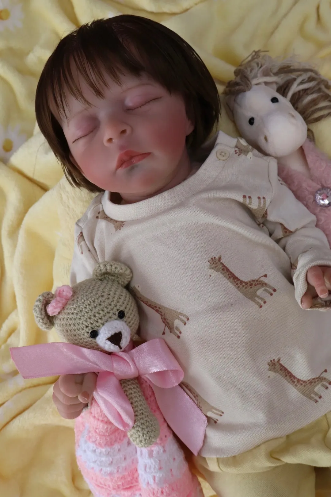 Bebe Reborn Dilan Con Cabello Niño