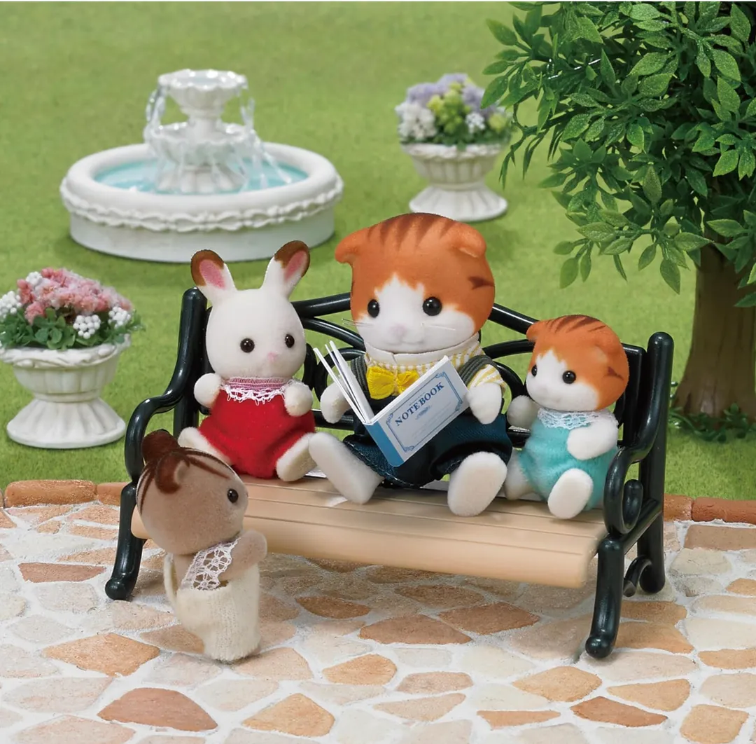 Calico Familia de Gatos de Arce Sylvanian Families 
