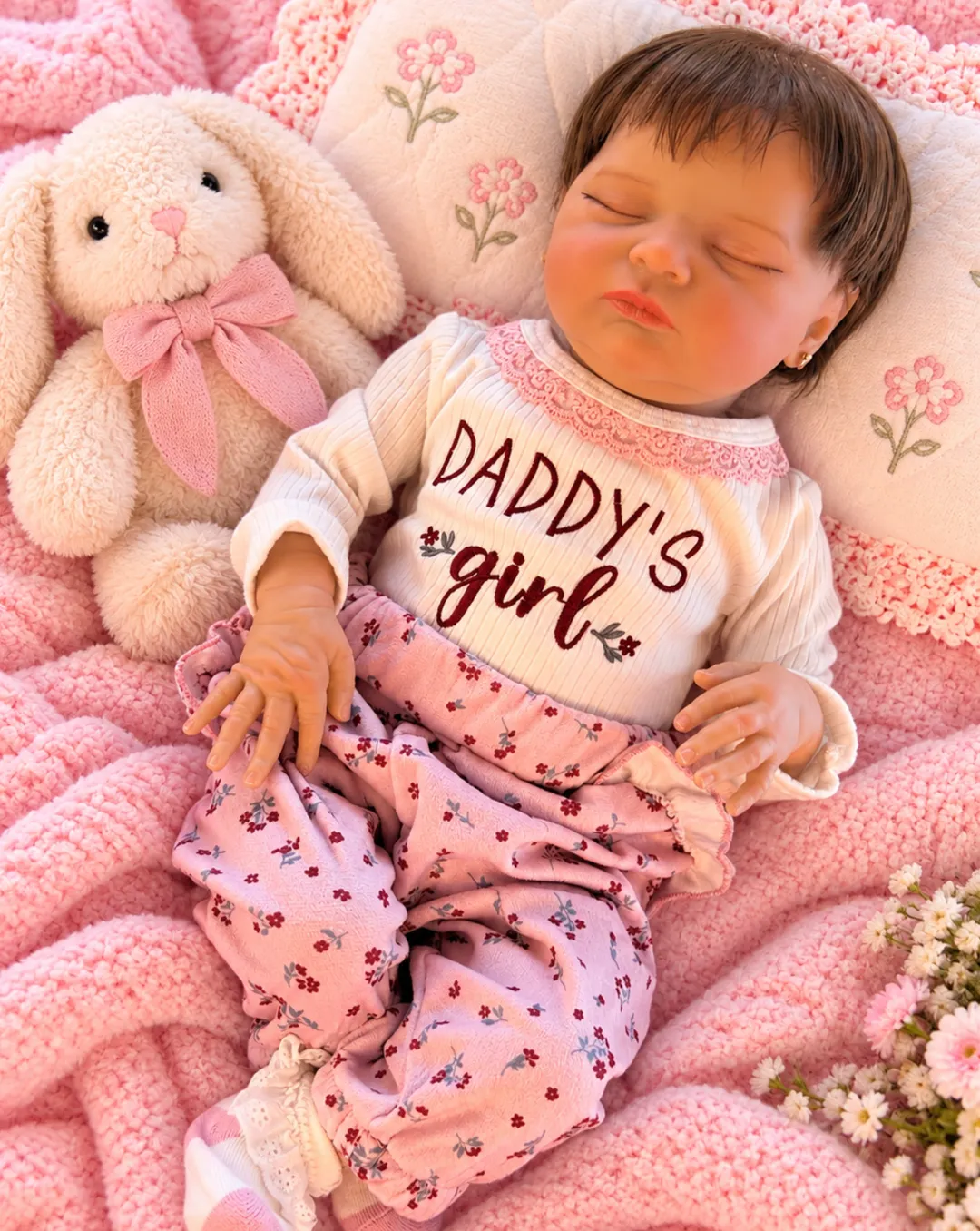 Bebe Reborn Valentina Con Cabello