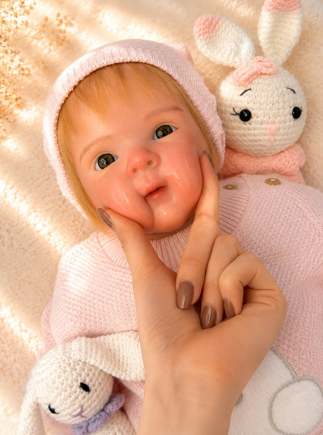 Bebe Reborn Mia Rubia Platino