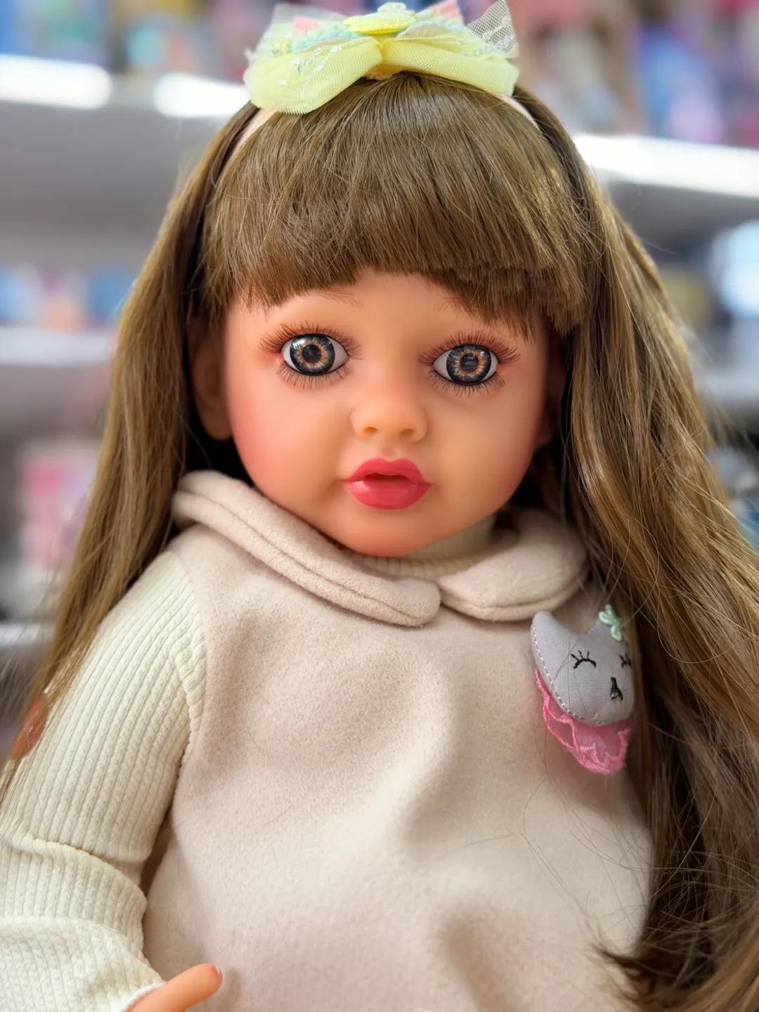 Bebe Reborn Luisa Cabello Largo 