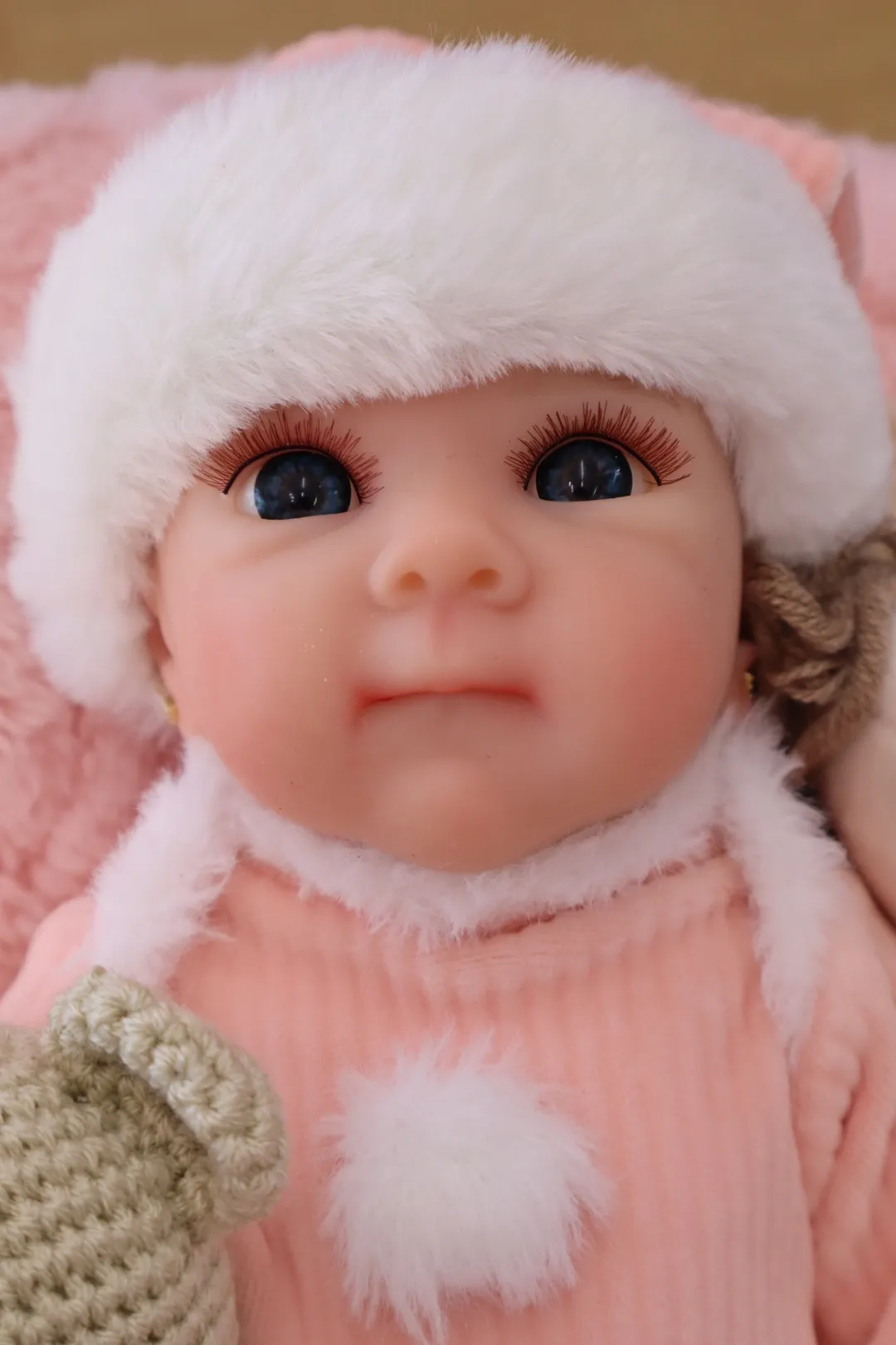 Bebe Reborn Mia Platino Rosa