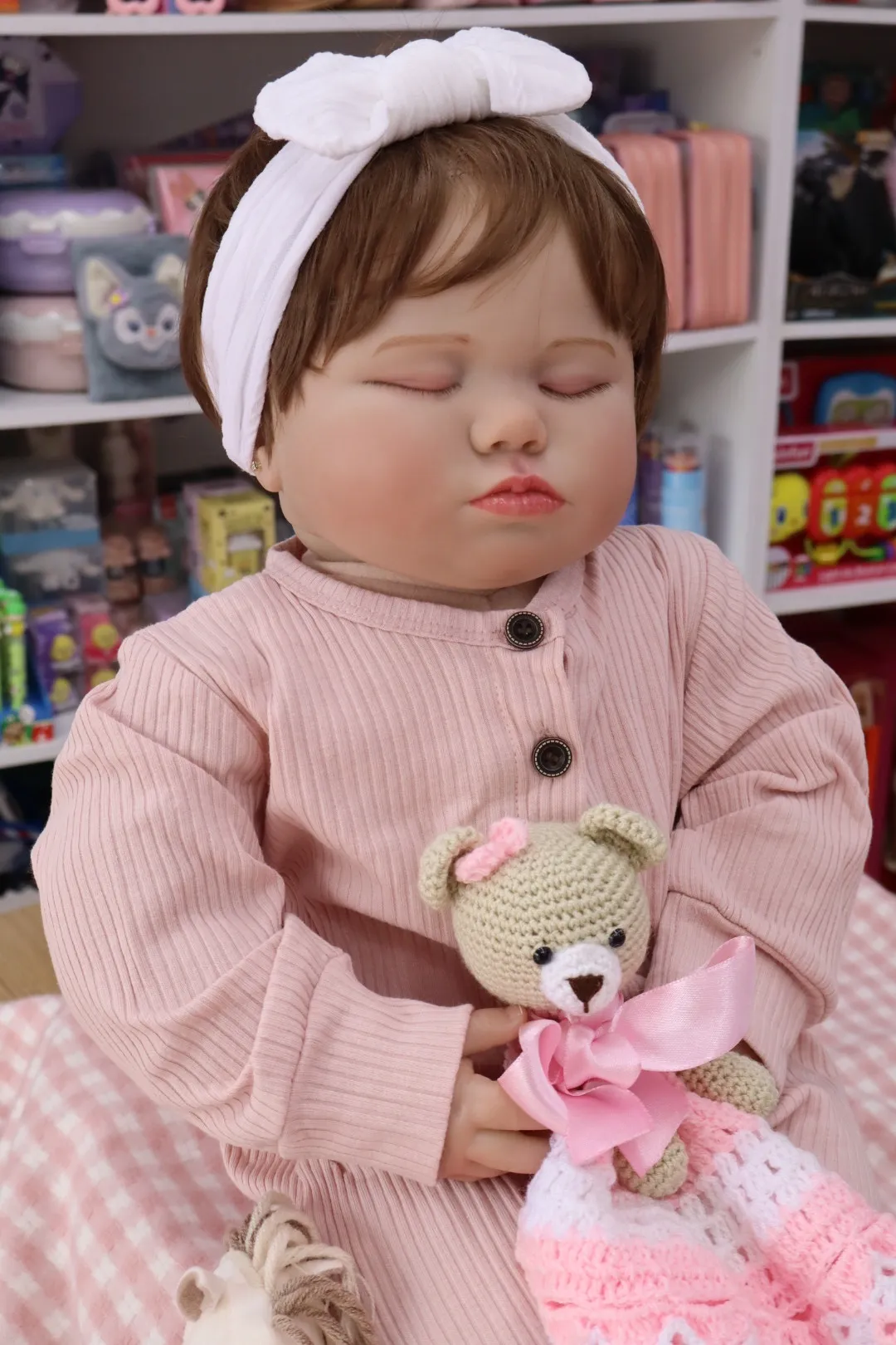 Bebe Reborn Ann Rosada Toddler