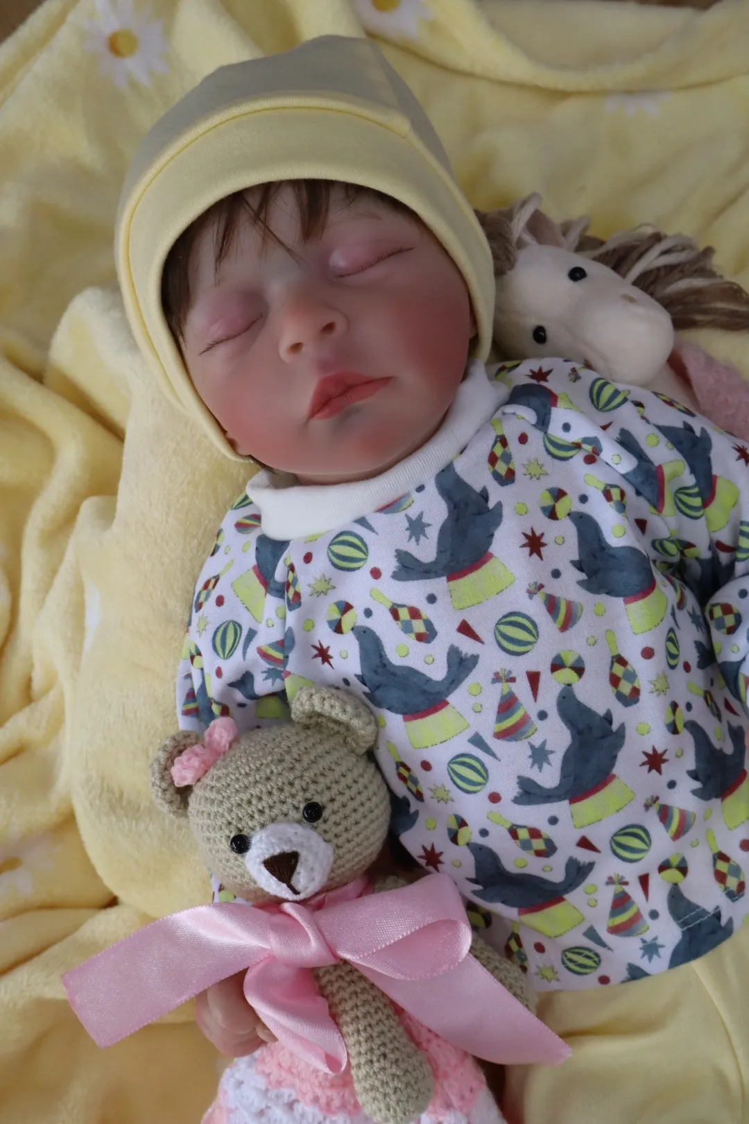 Bebe Reborn Dilan Con Cabello Niño