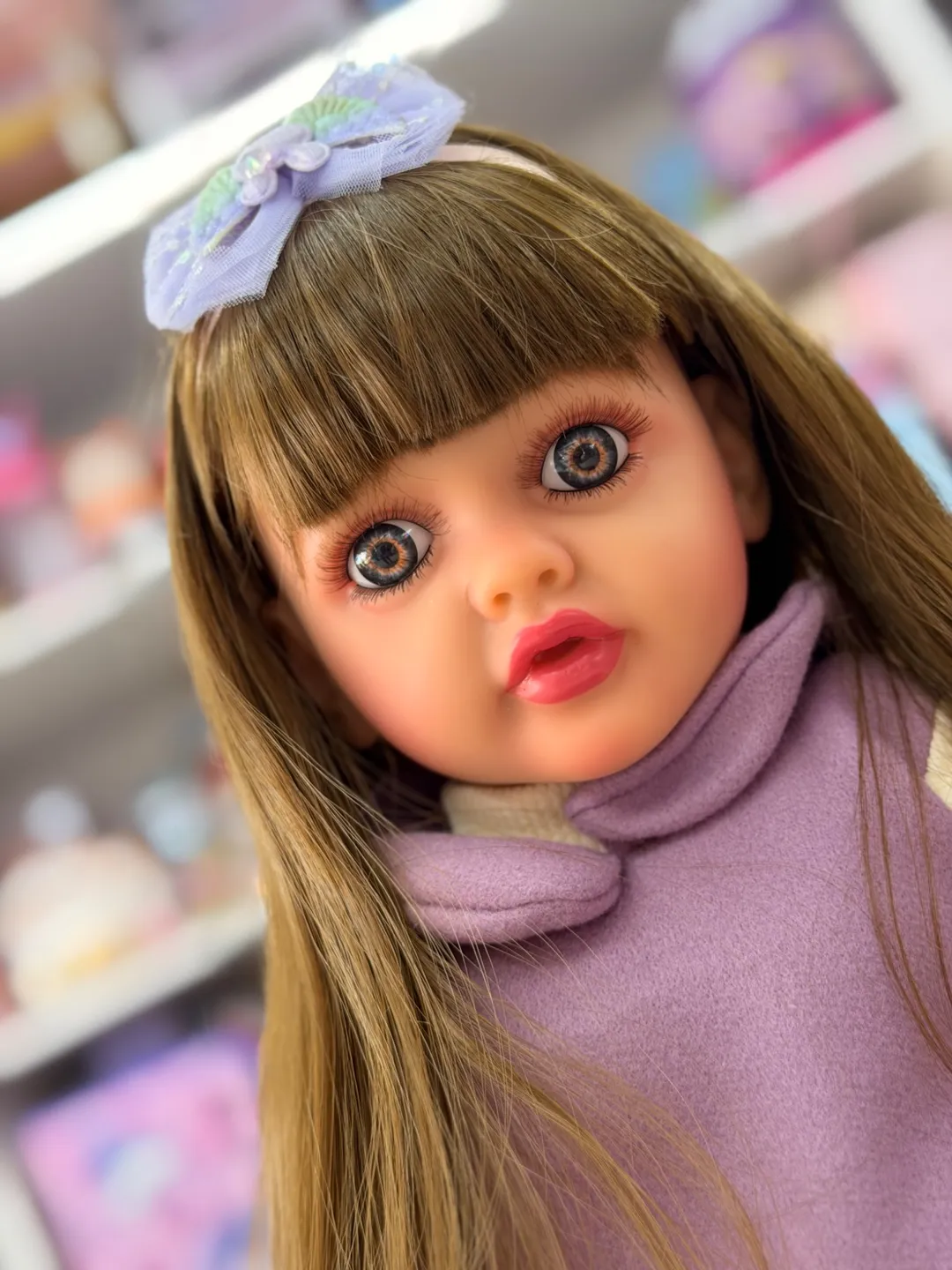 Bebe Reborn Antonia Cabello Largo 