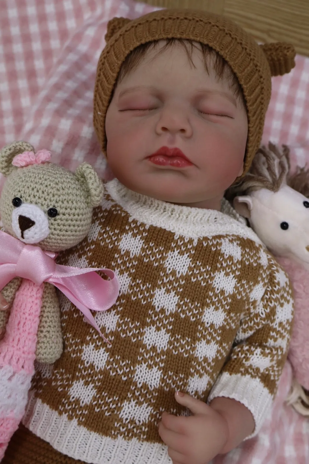 Bebe Reborn Samuel Cafe Niño