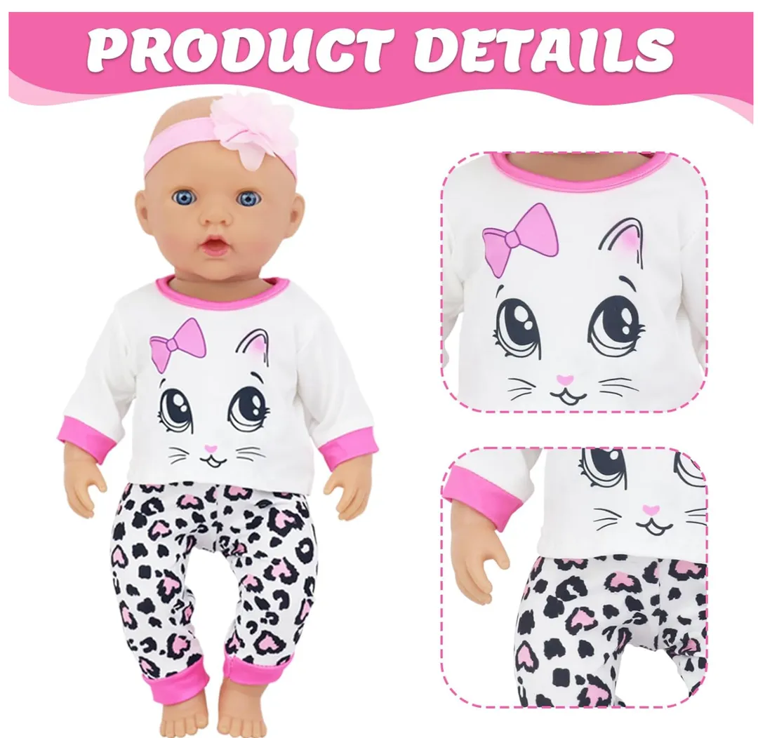 Ropa Bebe Reborn  35 a 46 cm