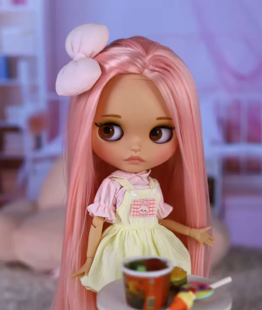 Muñeca ICY DBS Rosada
