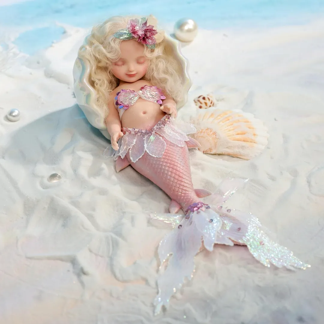 Bebe Reborn Sirena Platino 