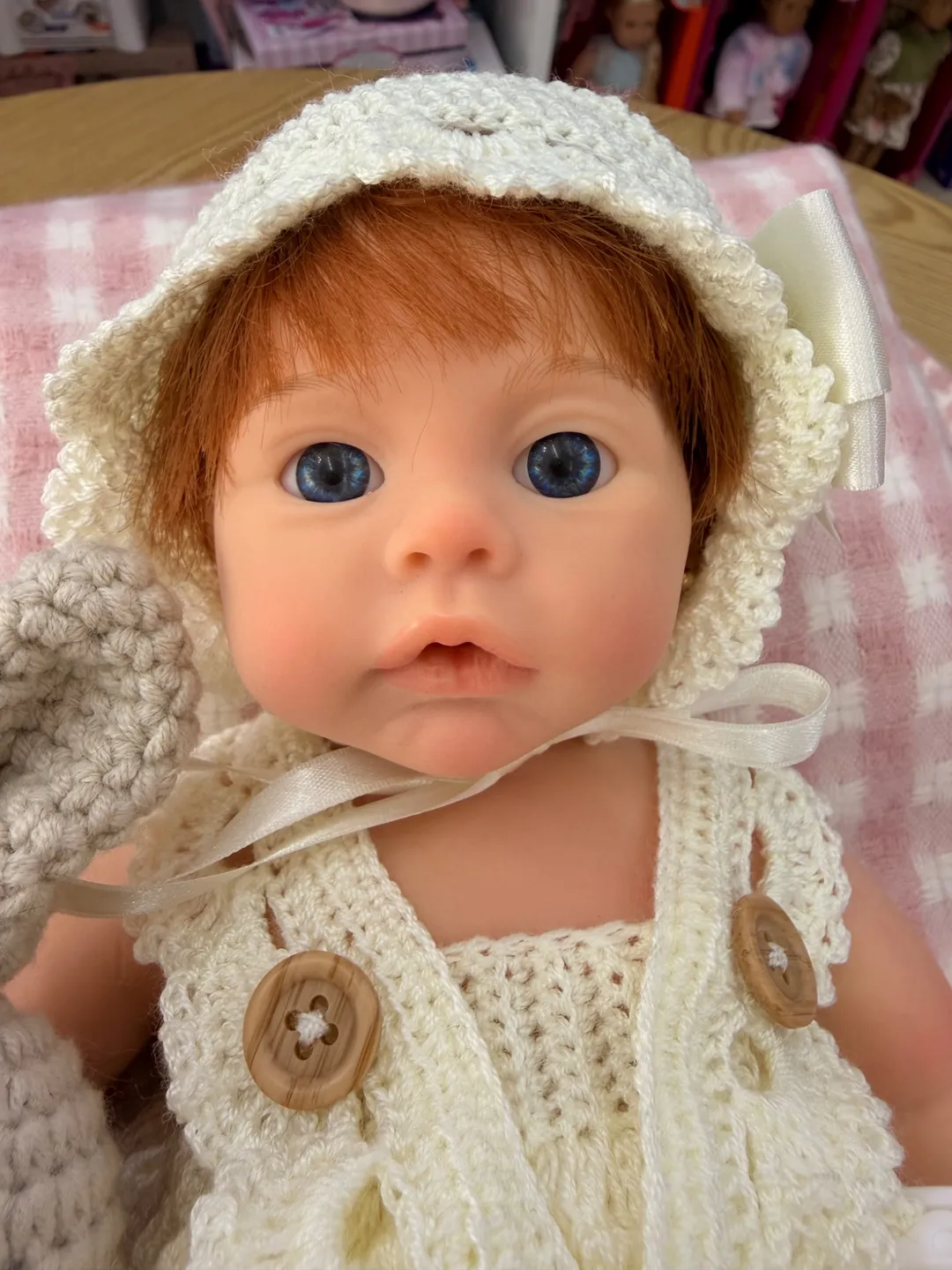 Bebe Reborn Laurita Cabello Platino