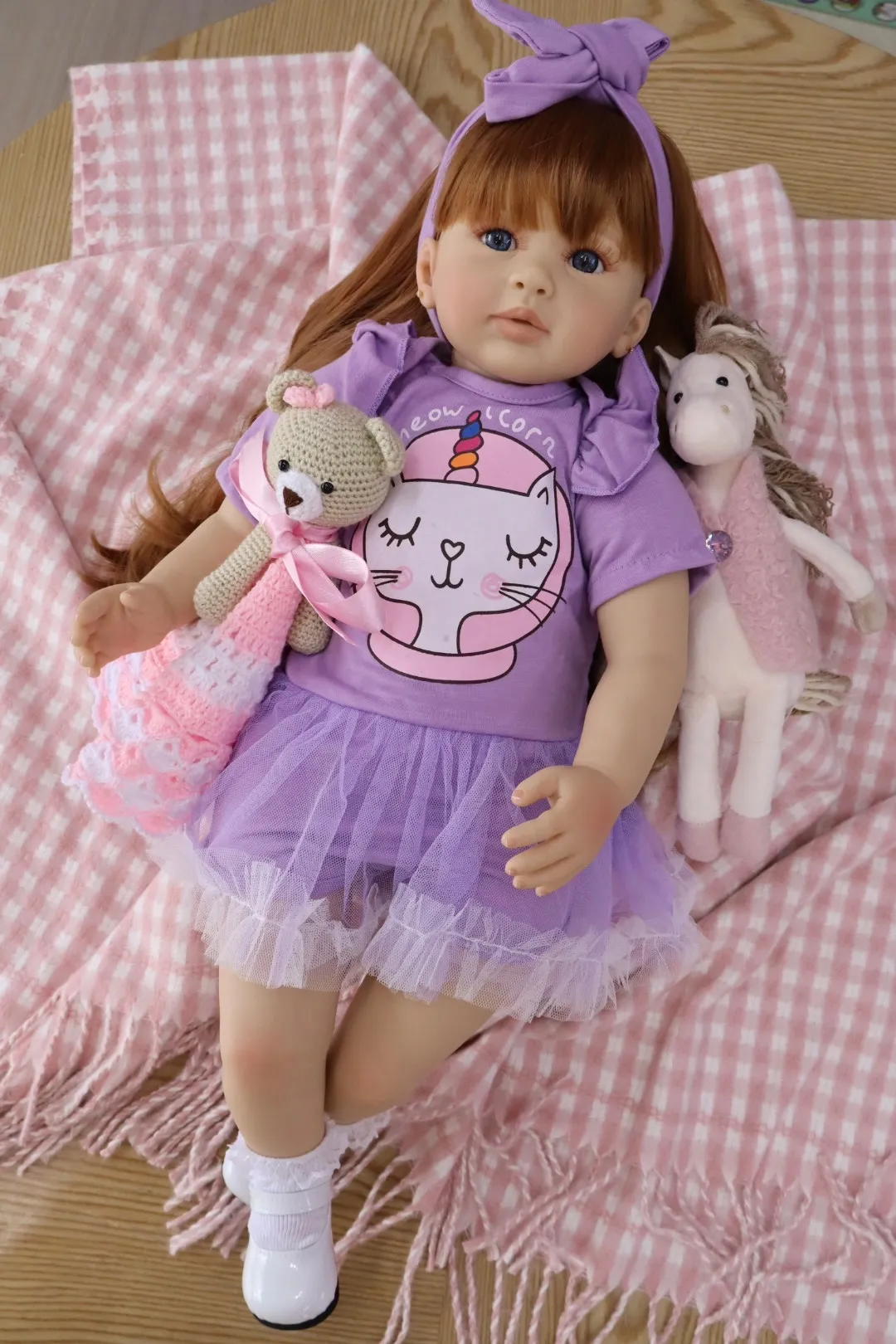 Bebe Reborn Julissa Cabello Largo