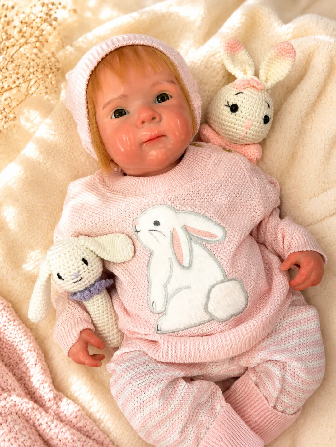 Bebe Reborn Mia Rubia Platino