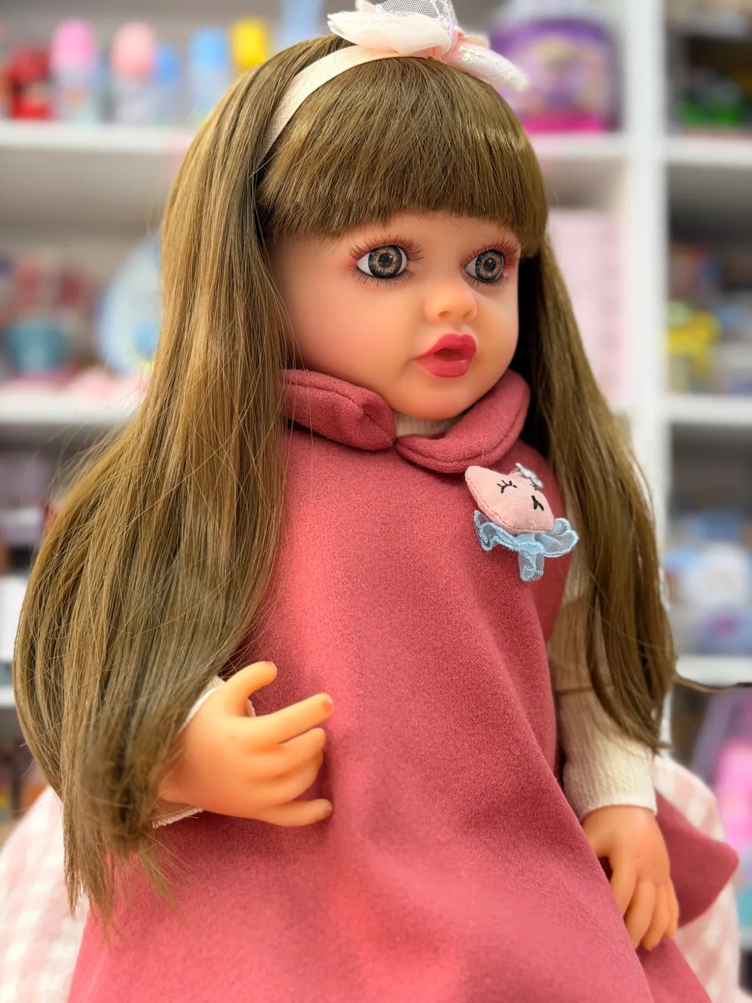 Bebe Reborn Ana Cabello Largo