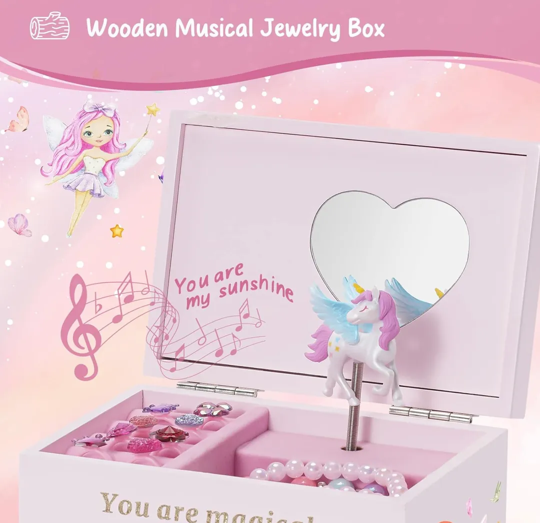 oyero Musical de Unicornio para Niñas – Lolalet