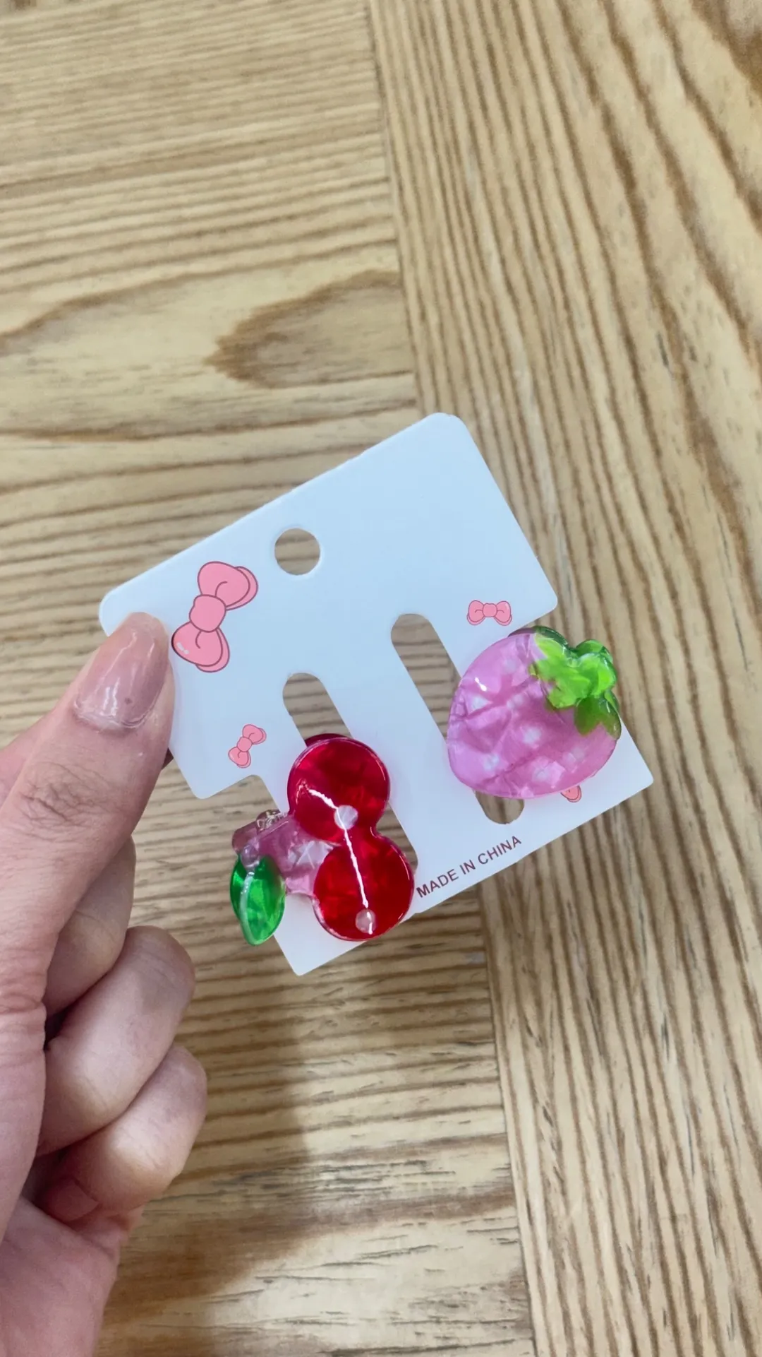 Pinzas Frutas Pequeñas