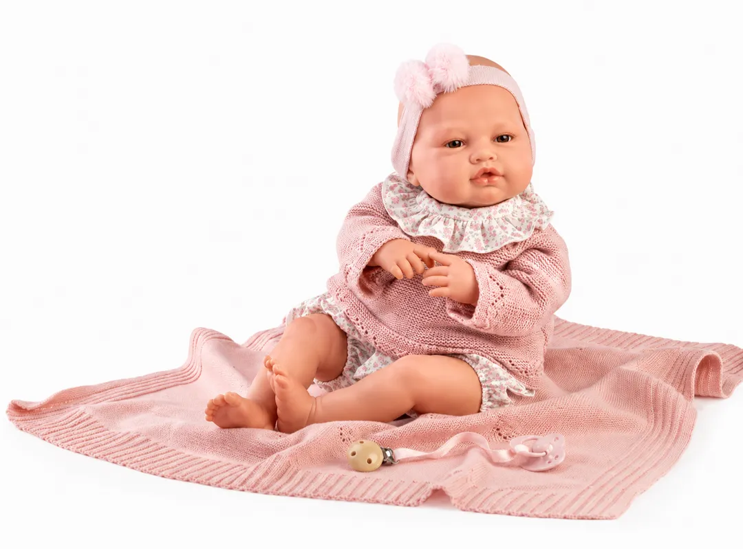Bebe Reborn Ann Conjunto De Punto