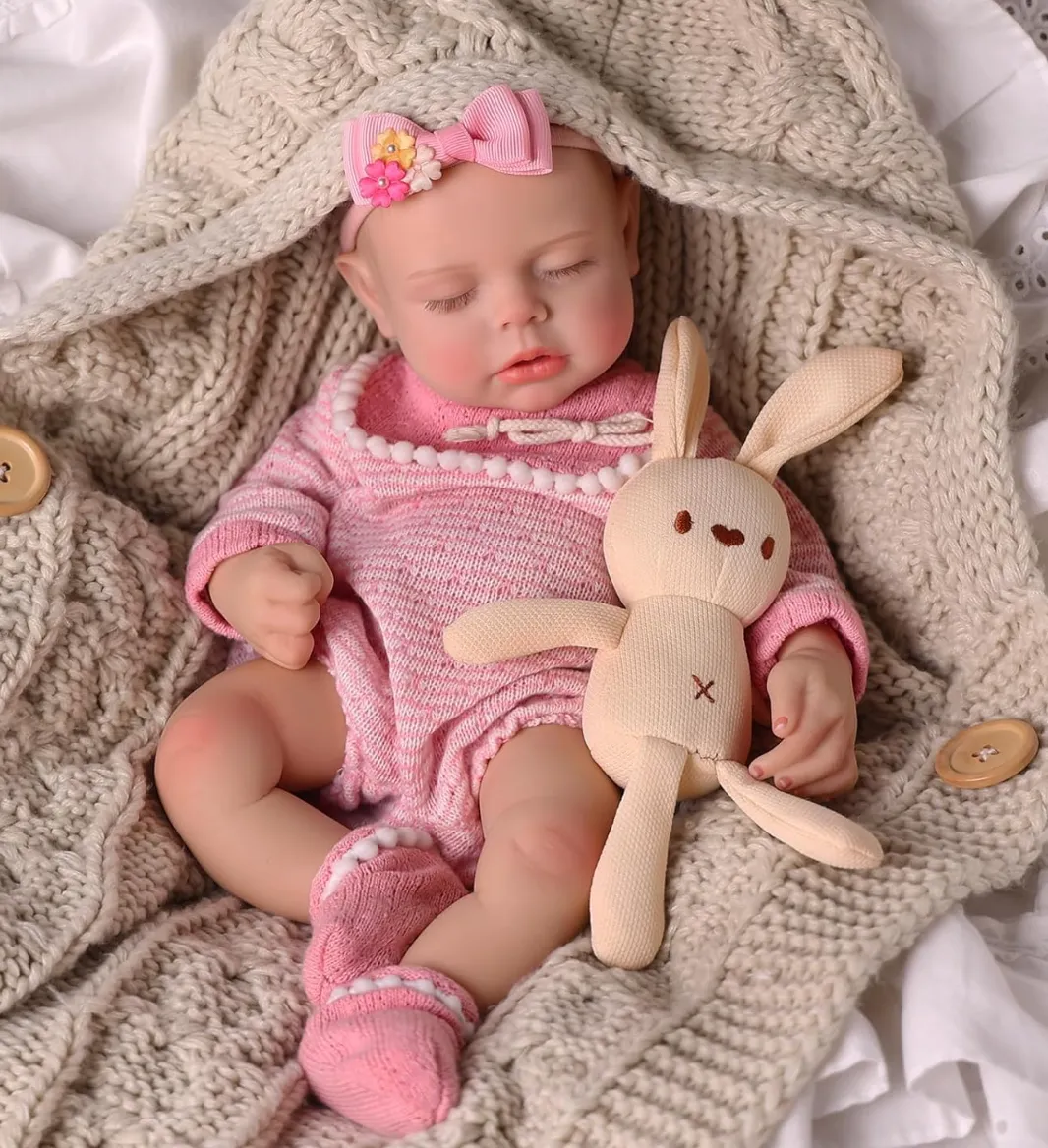 Bebe Reborn Alana Rosada Platino