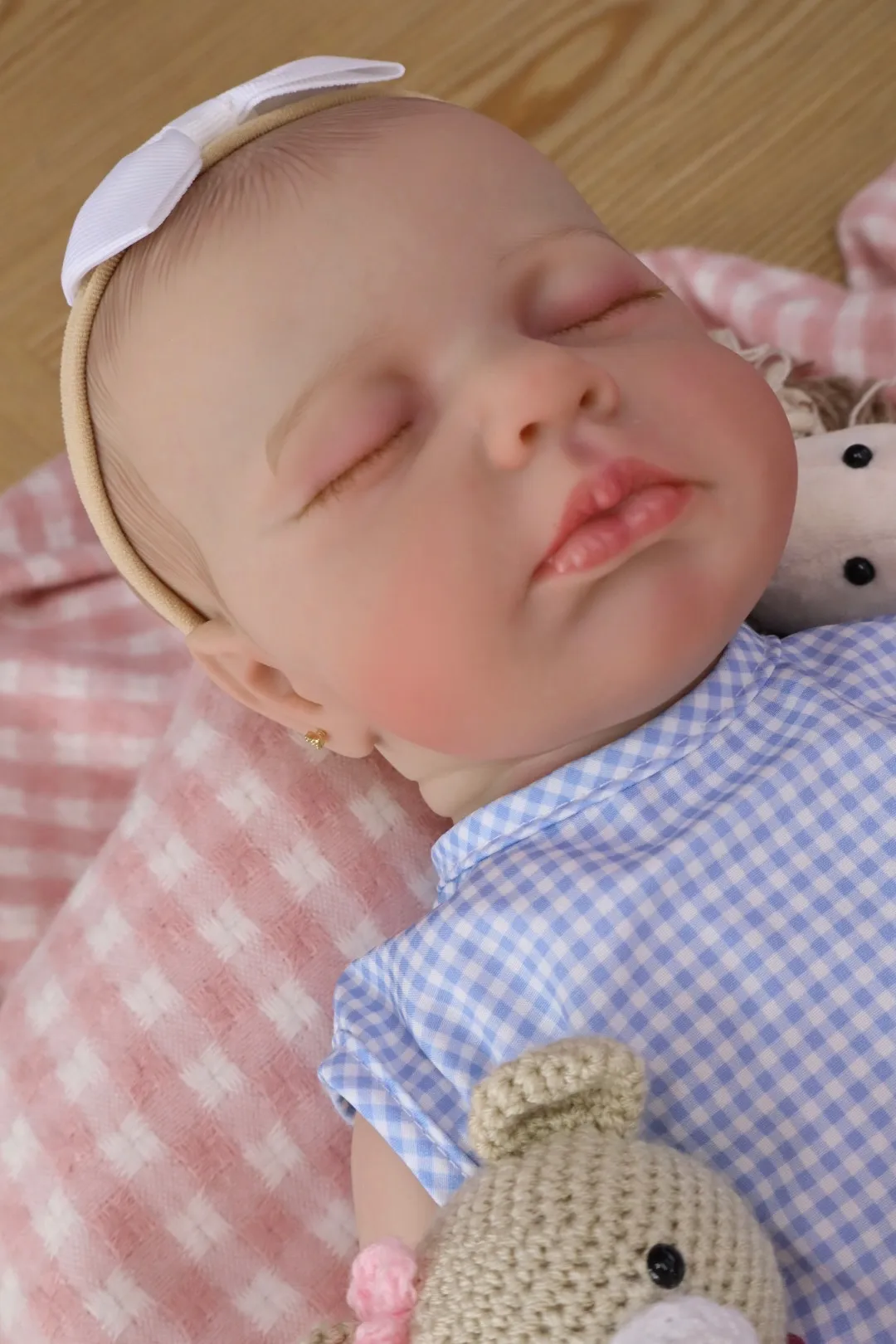 Bebe Reborn Ginny Ropa Azul