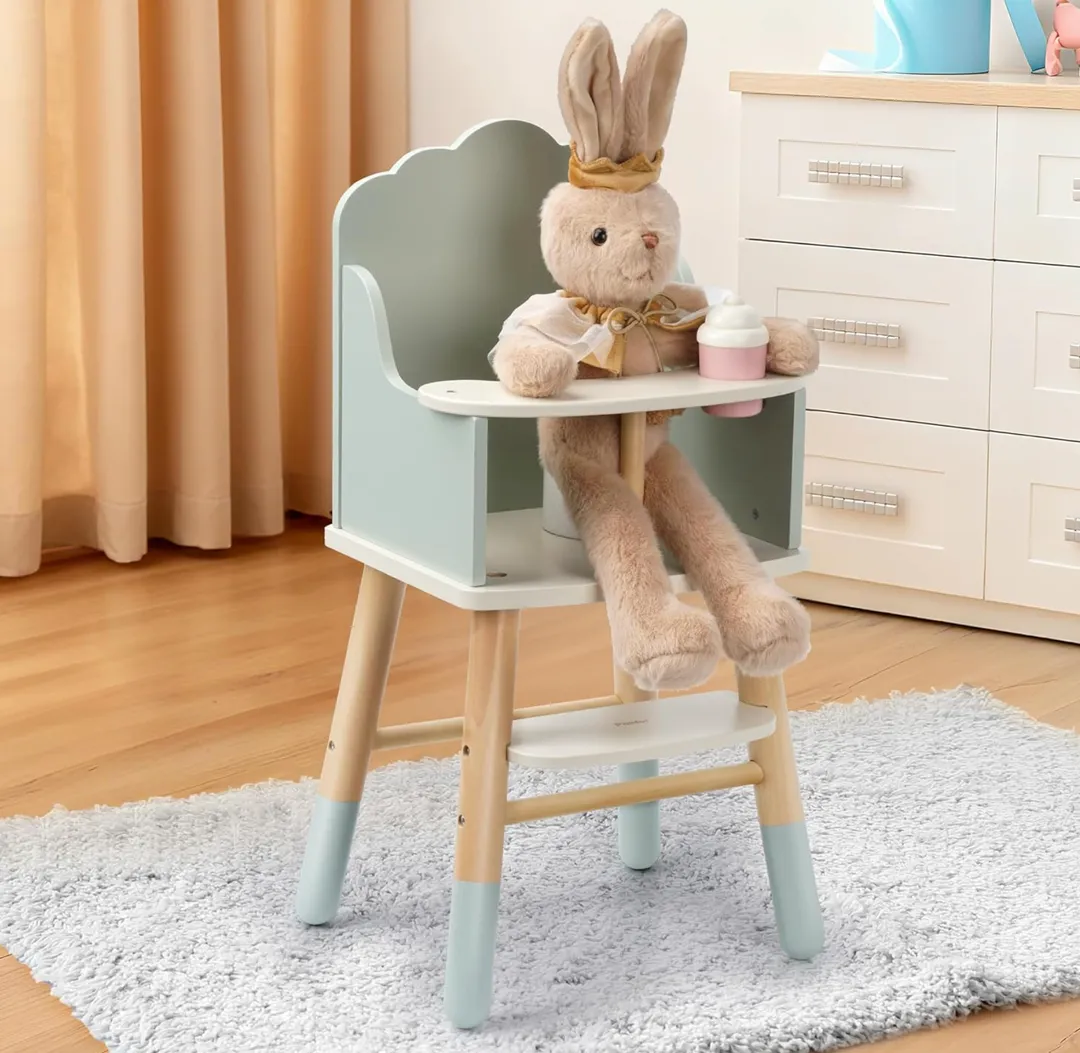 Silla Para Comer Verde Madera