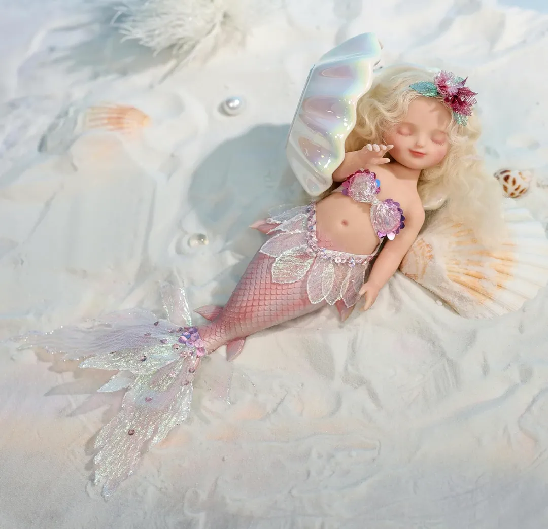 Bebe Reborn Sirena Platino 