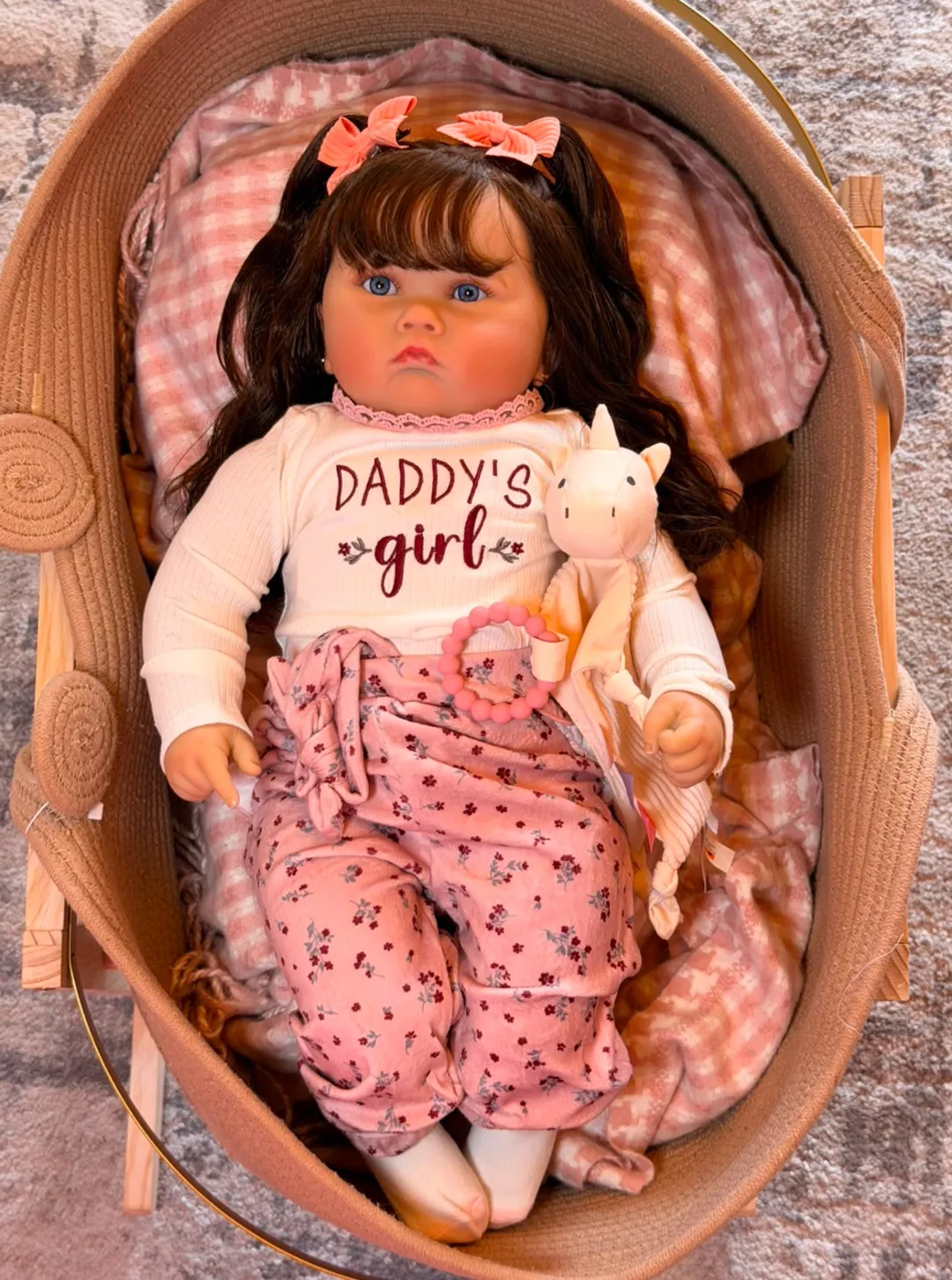 Bebe Reborn Mara Moño Toddler