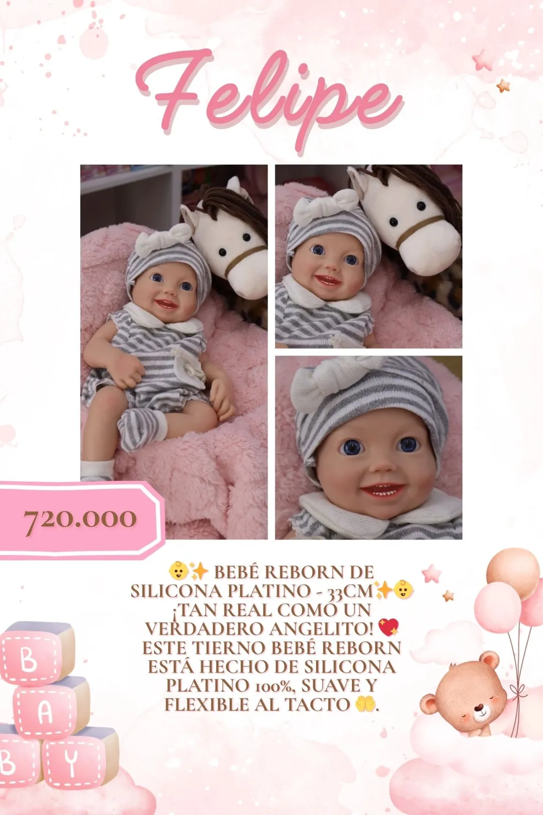 Bebe Reborn Globitos