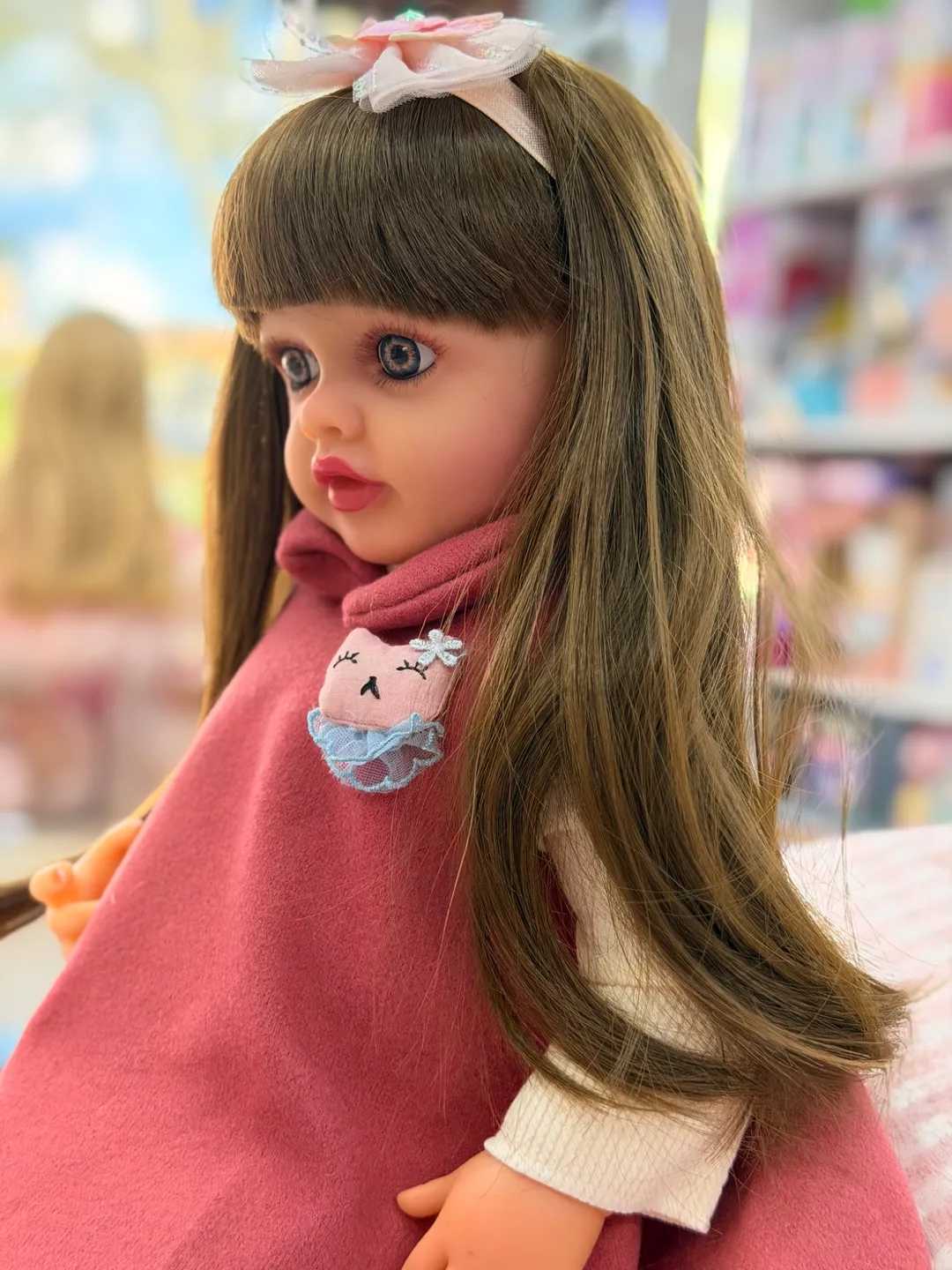 Bebe Reborn Ana Cabello Largo