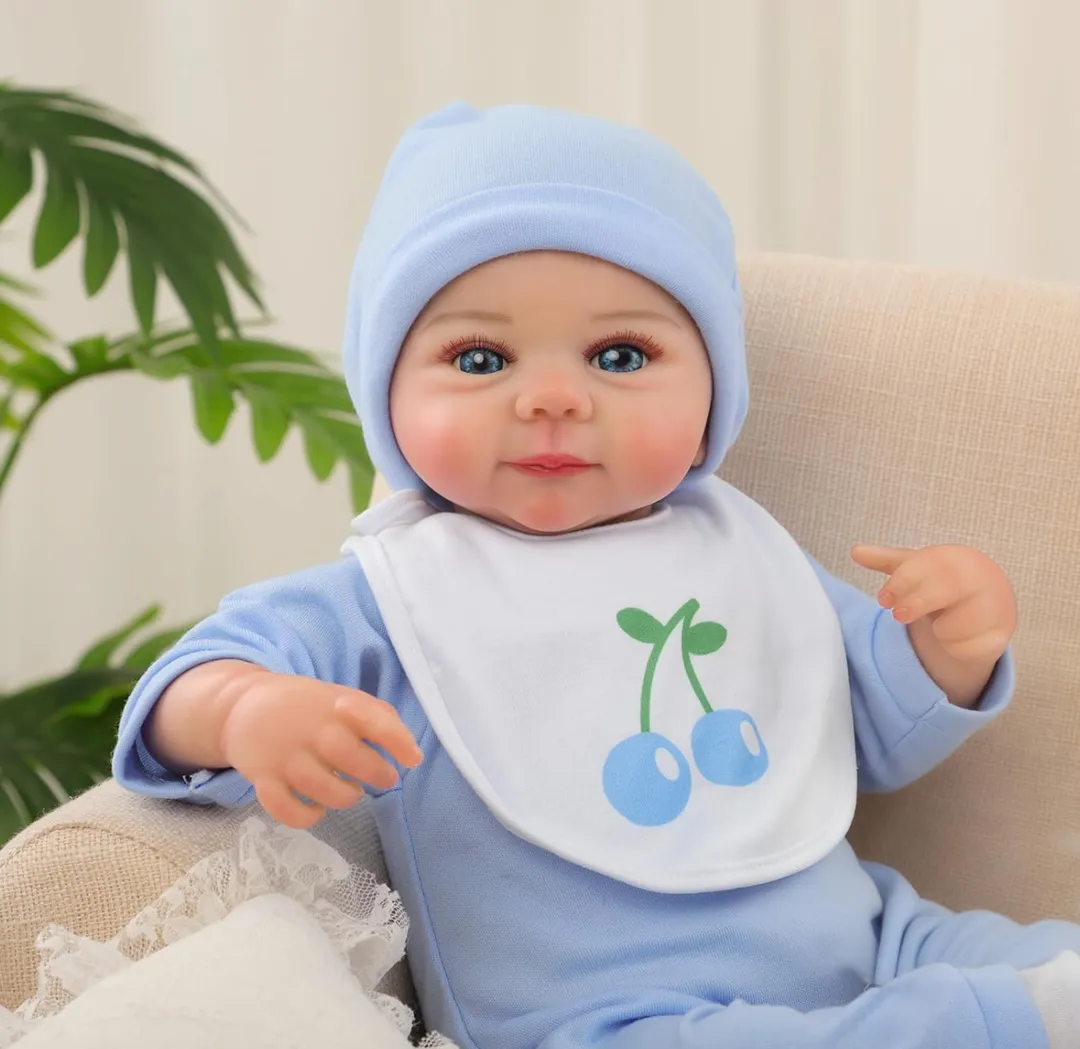 Bebe Reborn Isaac Azul