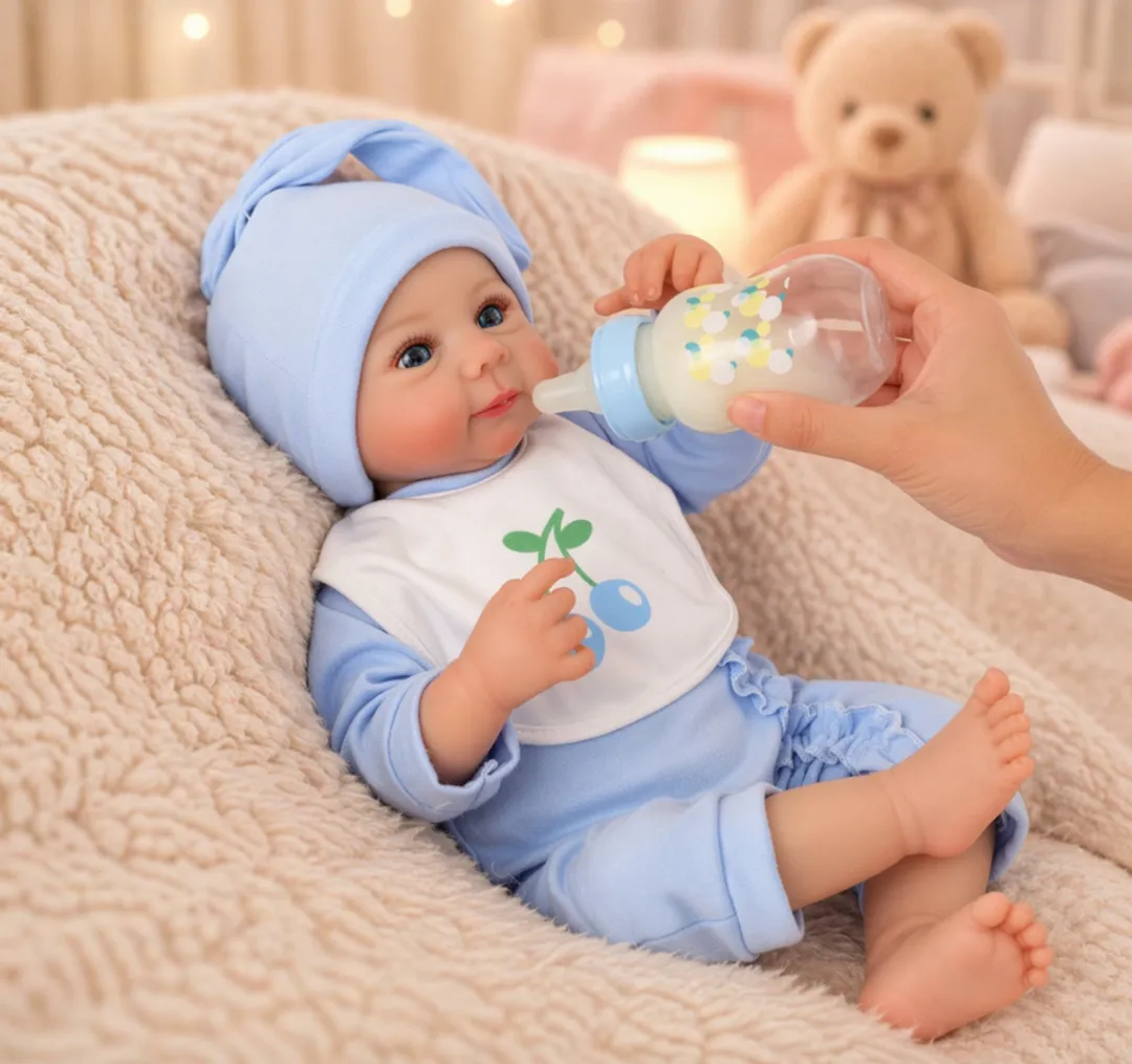 Bebe Reborn Isaac Azul