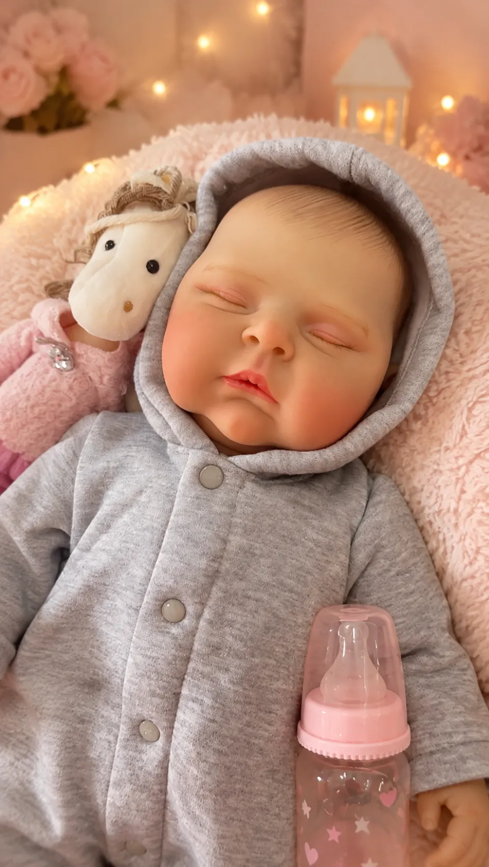 Bebe Reborn Macarena Sin Cabello