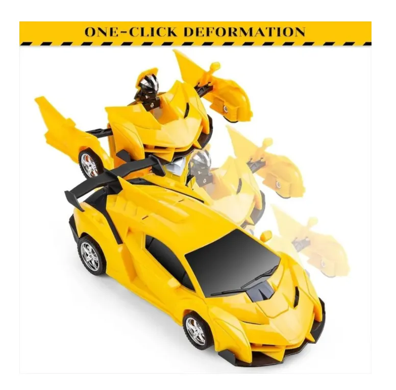 Carro Transformer Amarillo