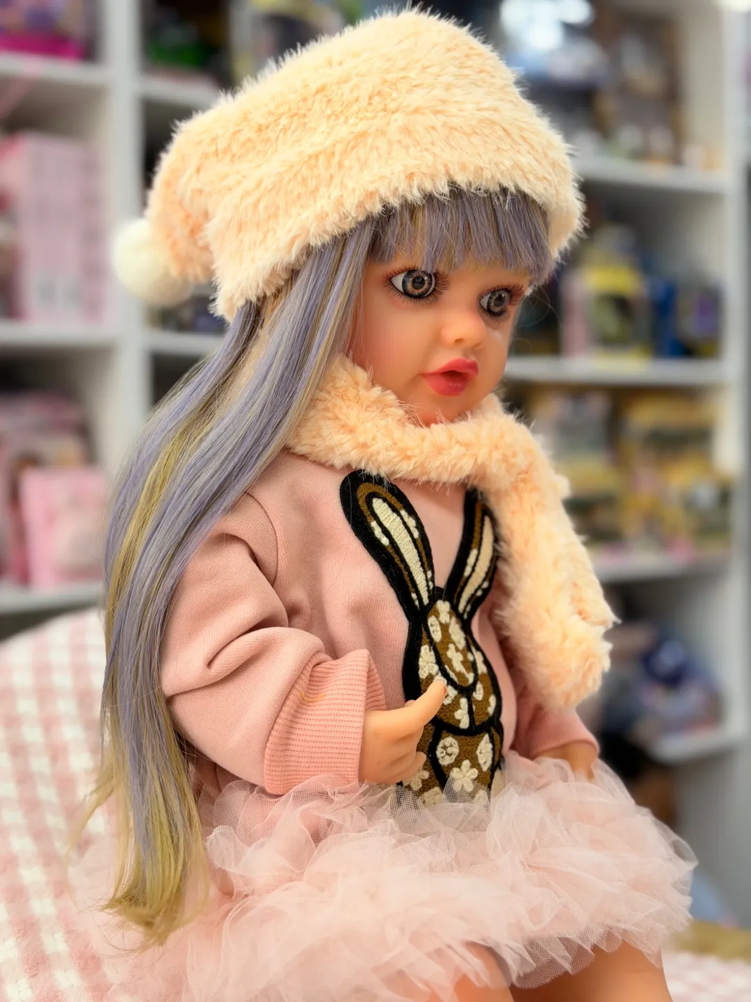 Bebe Reborn Alexa Cabello Largo