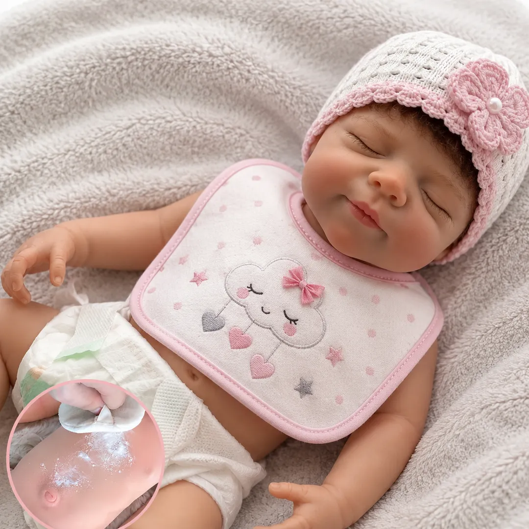 Bebe Reborn Aura Con Cabello Platino 
