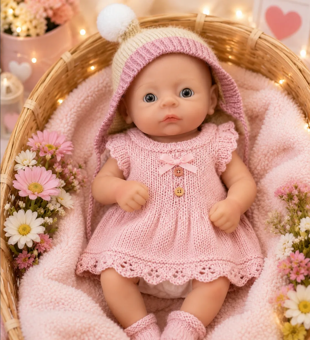 Bebe Reborn Maria Camila Platino