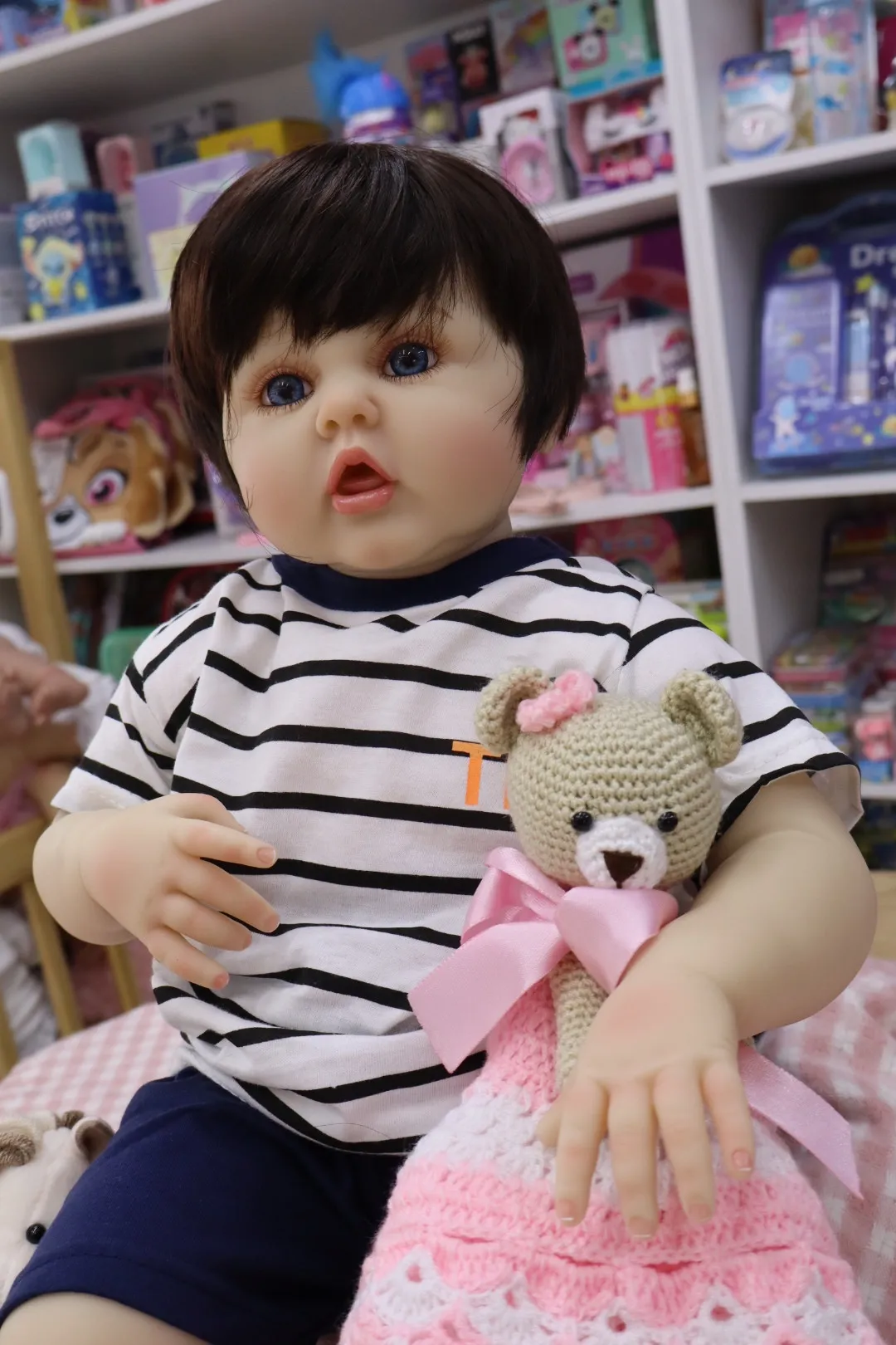 Bebe Reborn Antonio Azul Toddler Niño