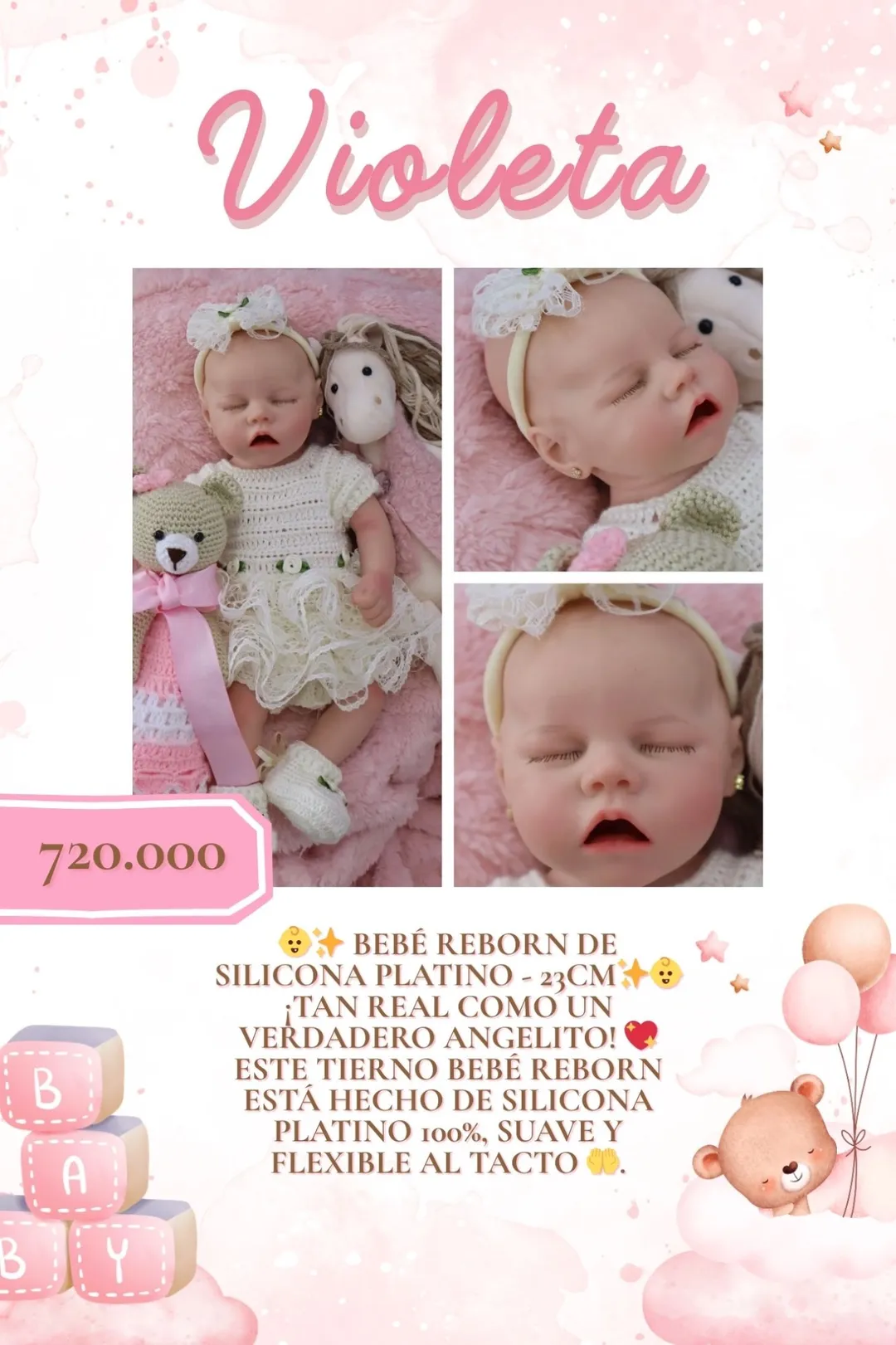 Bebe Reborn Globitos