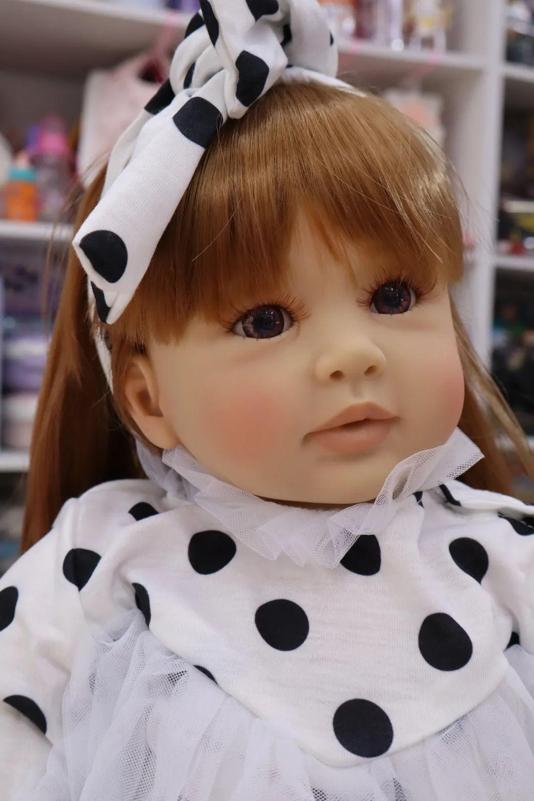 Bebe Reborn Alaia Cabello Largo