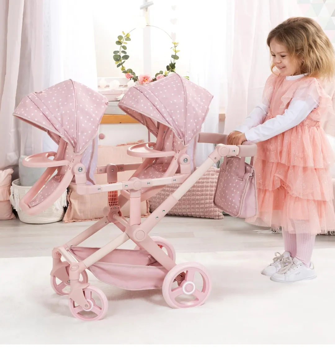 Coche Doble Corazones