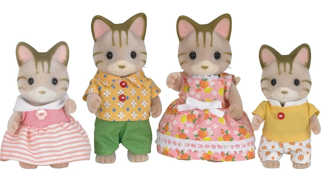 Calico Critters Striped Cat