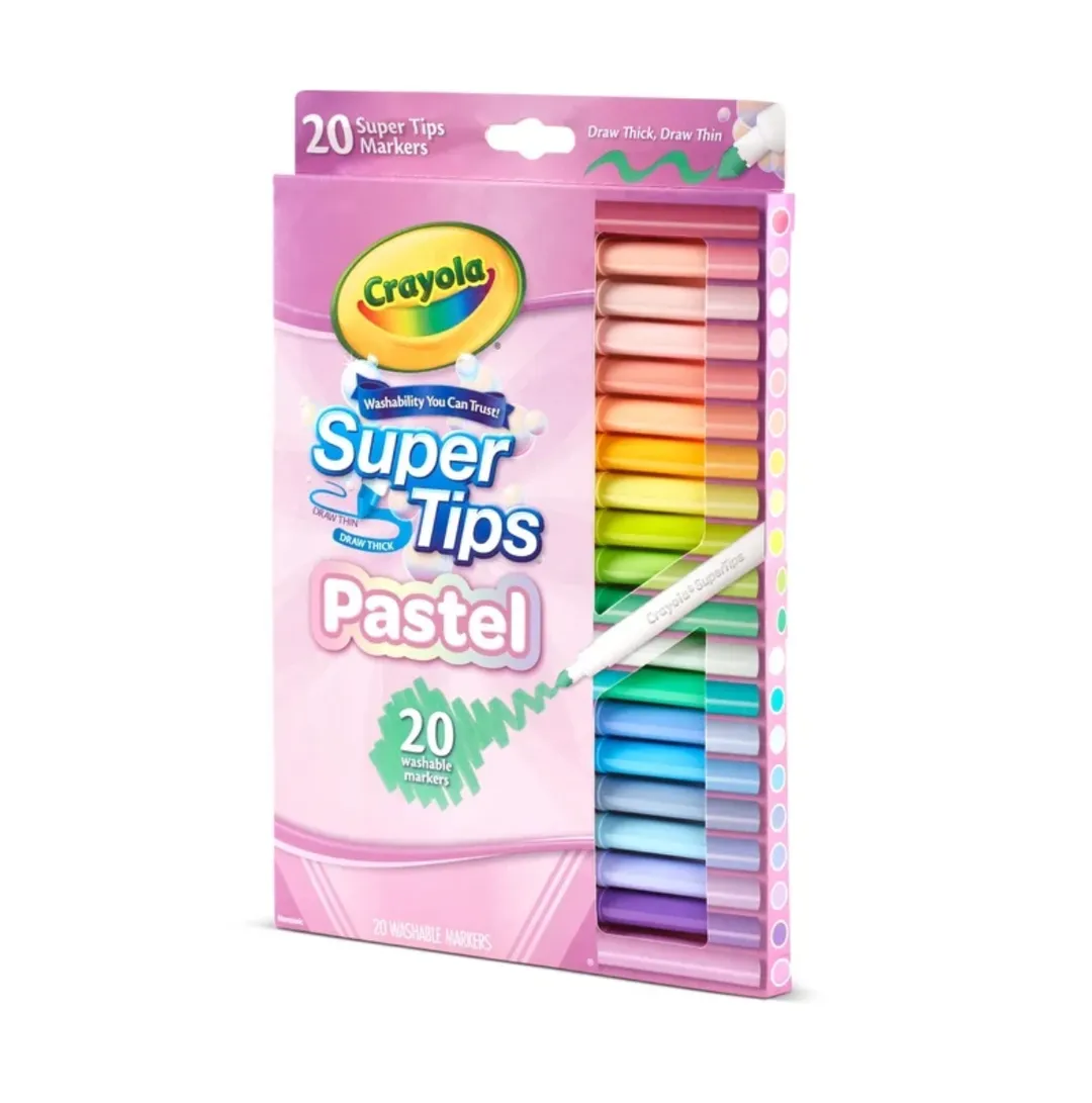 Marcadores Crayola Pastel