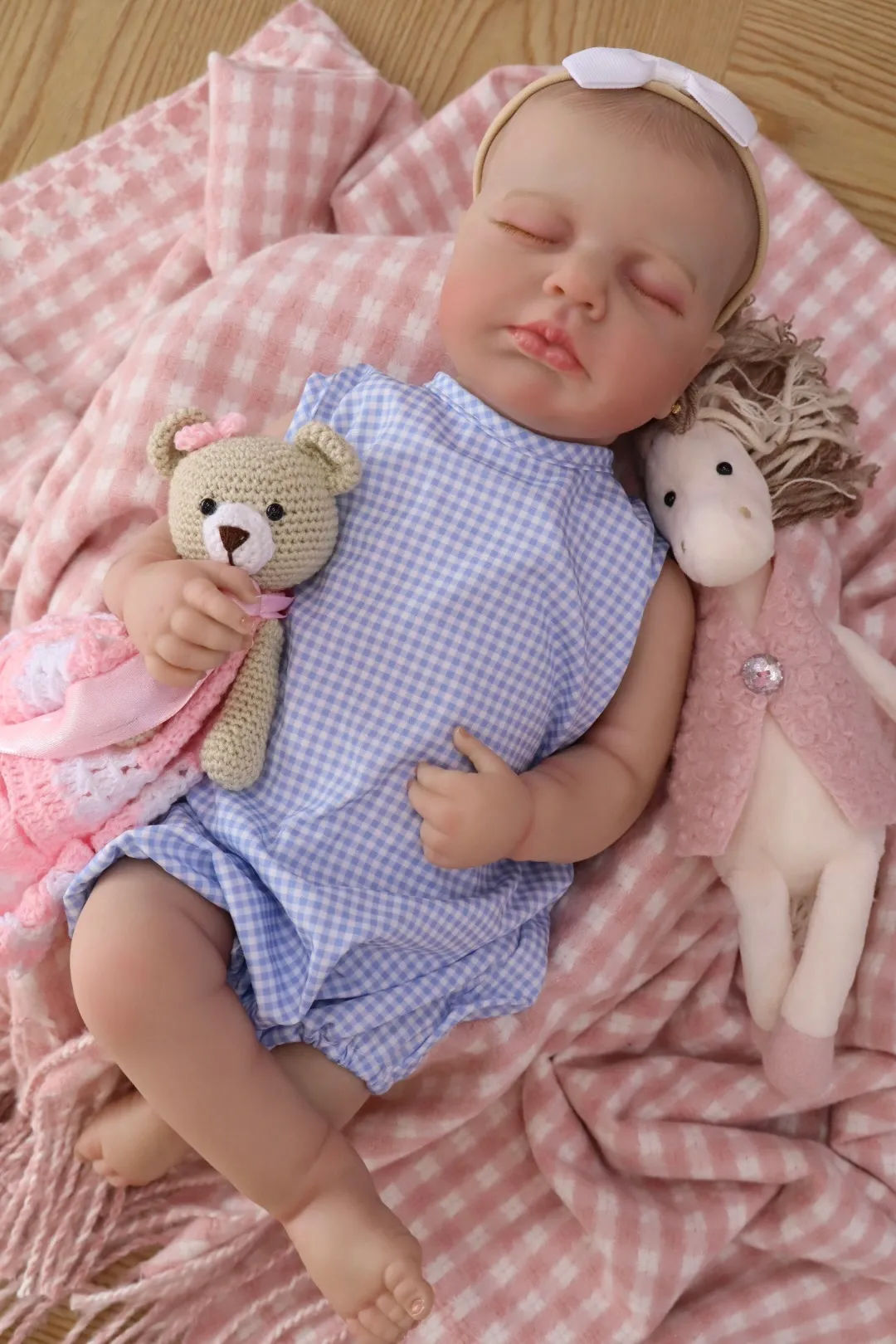 Bebe Reborn Ginny Ropa Azul