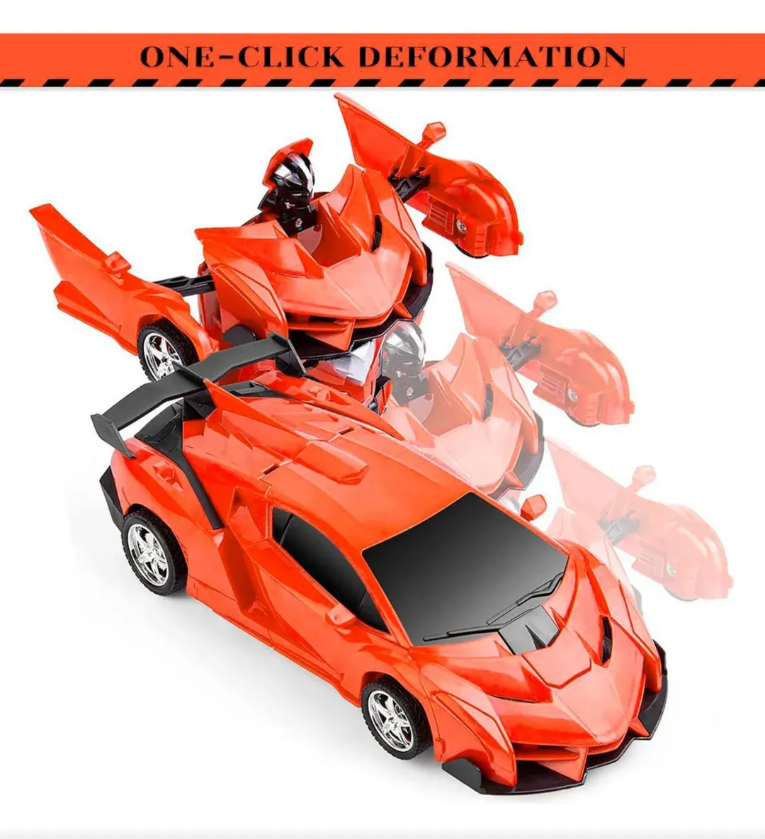 Carro Transformer Naranjado