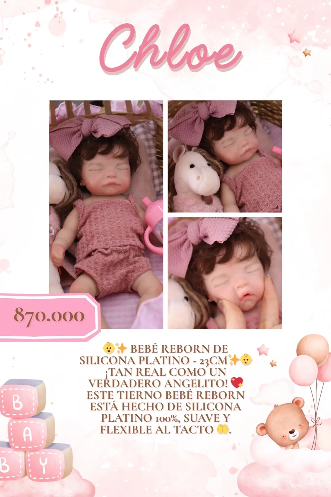 Bebe Reborn Globitos