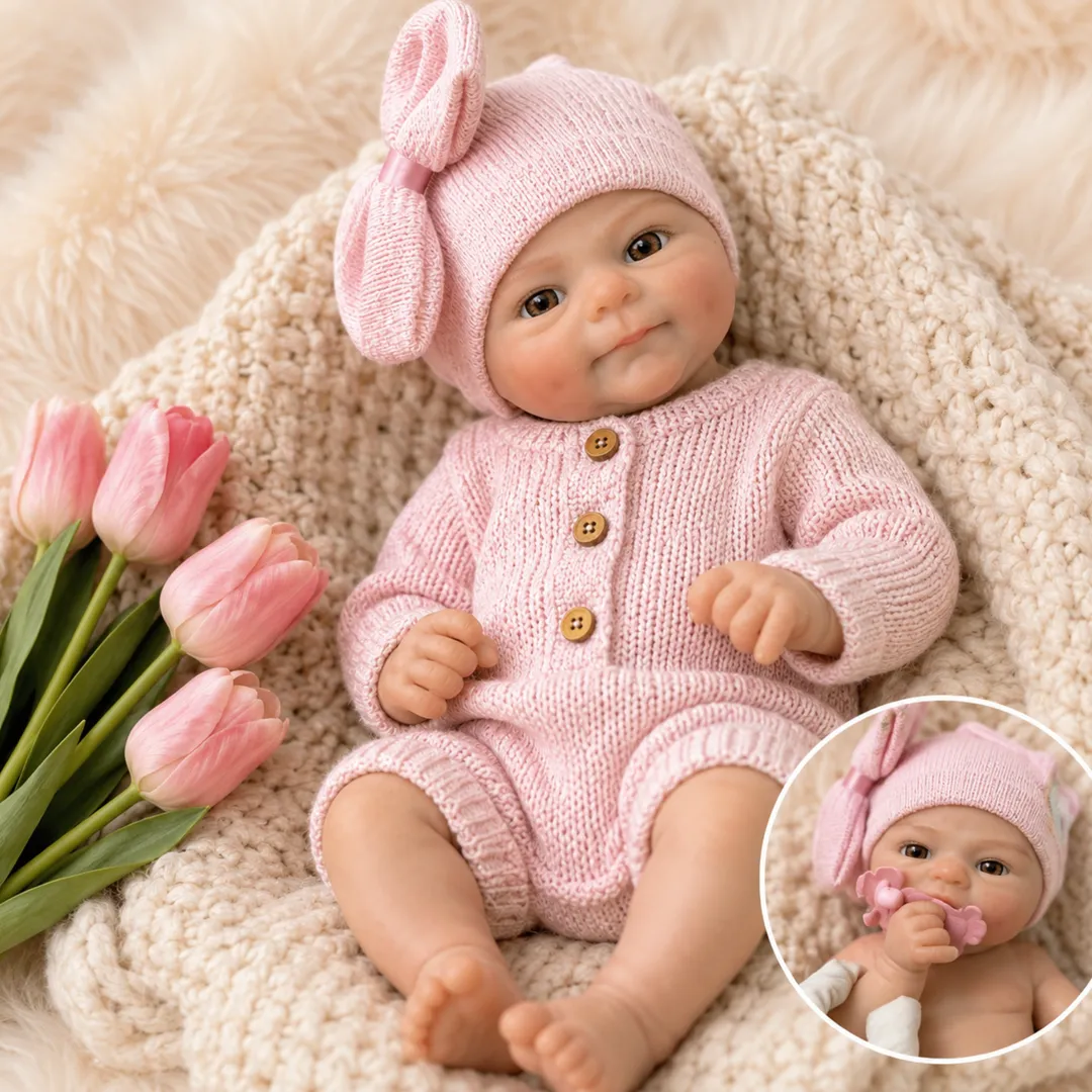 Bebe Reborn Guadalupe Platino 