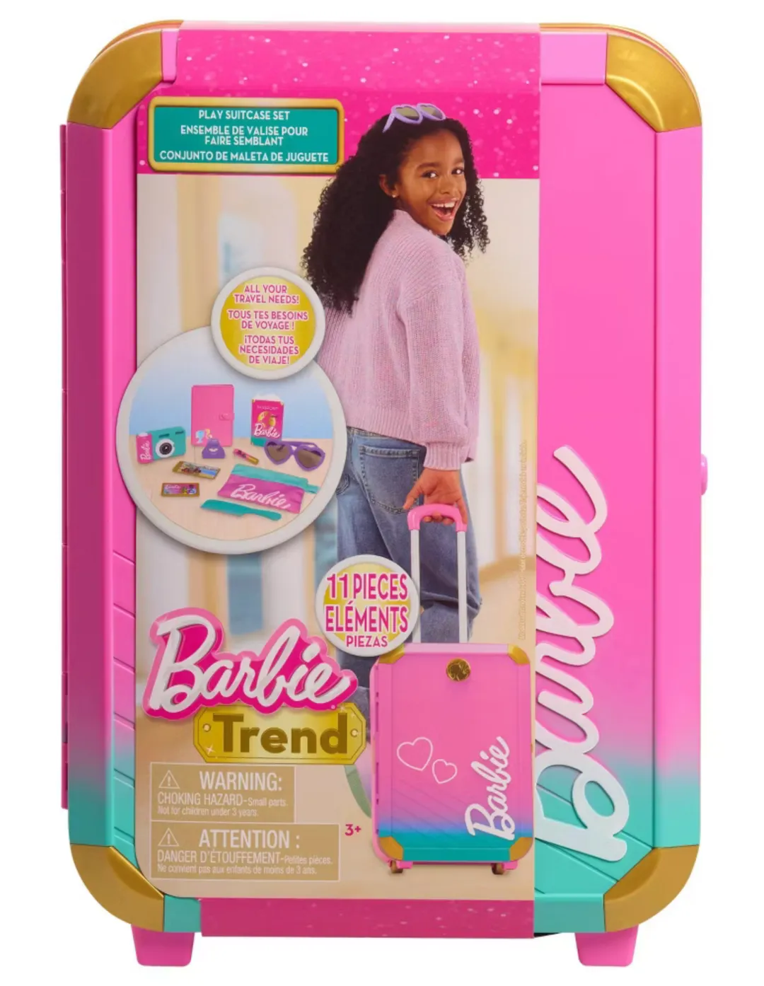 Barbie Travel Rolling Maleta de Viaje