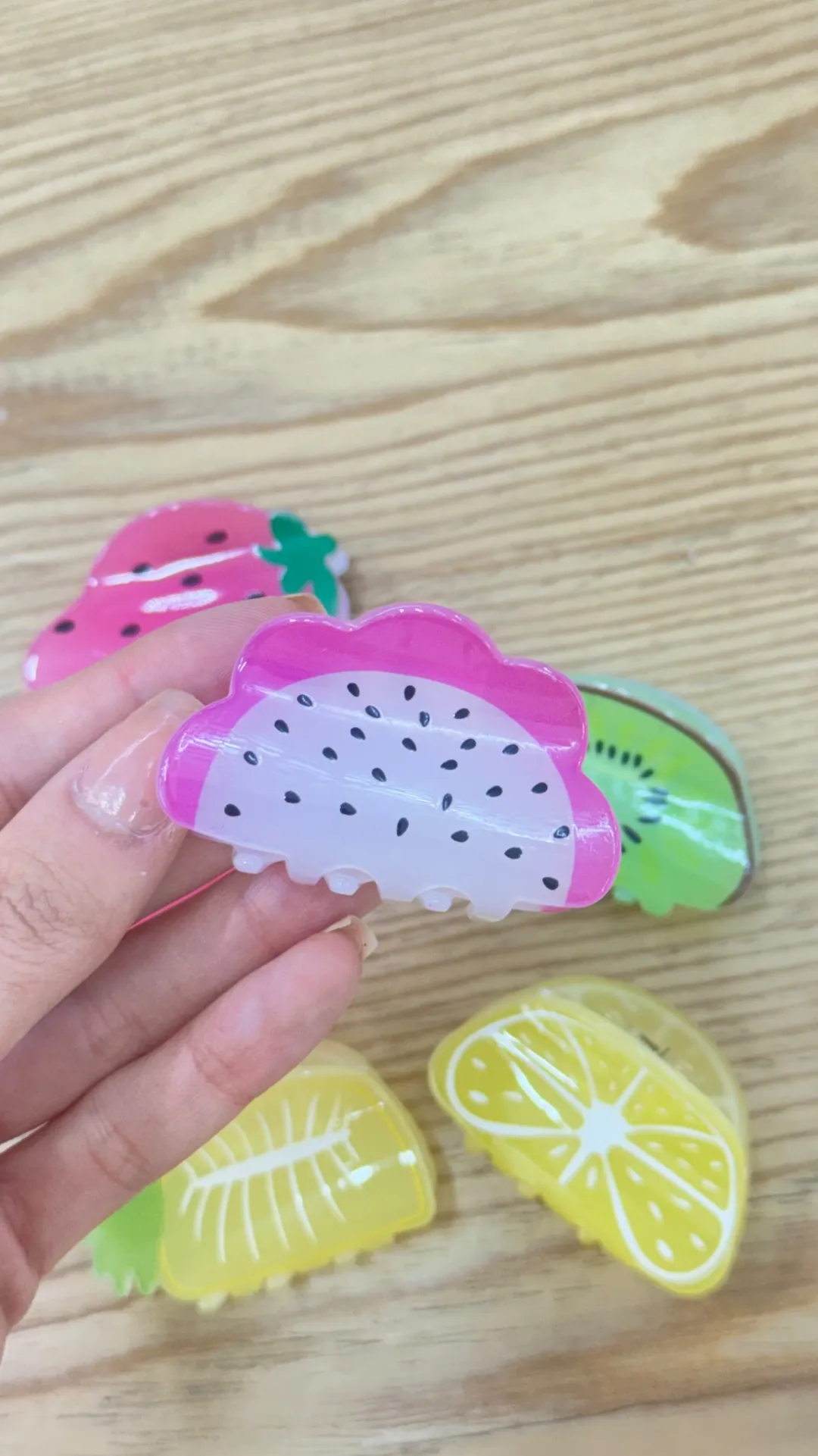 Pinzas Kawaii Frutas