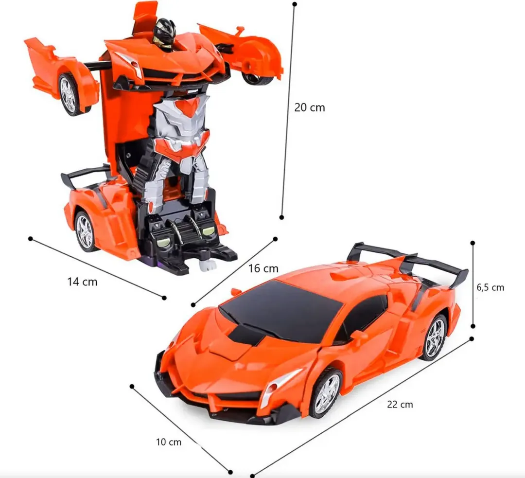 Carro Transformer Naranjado