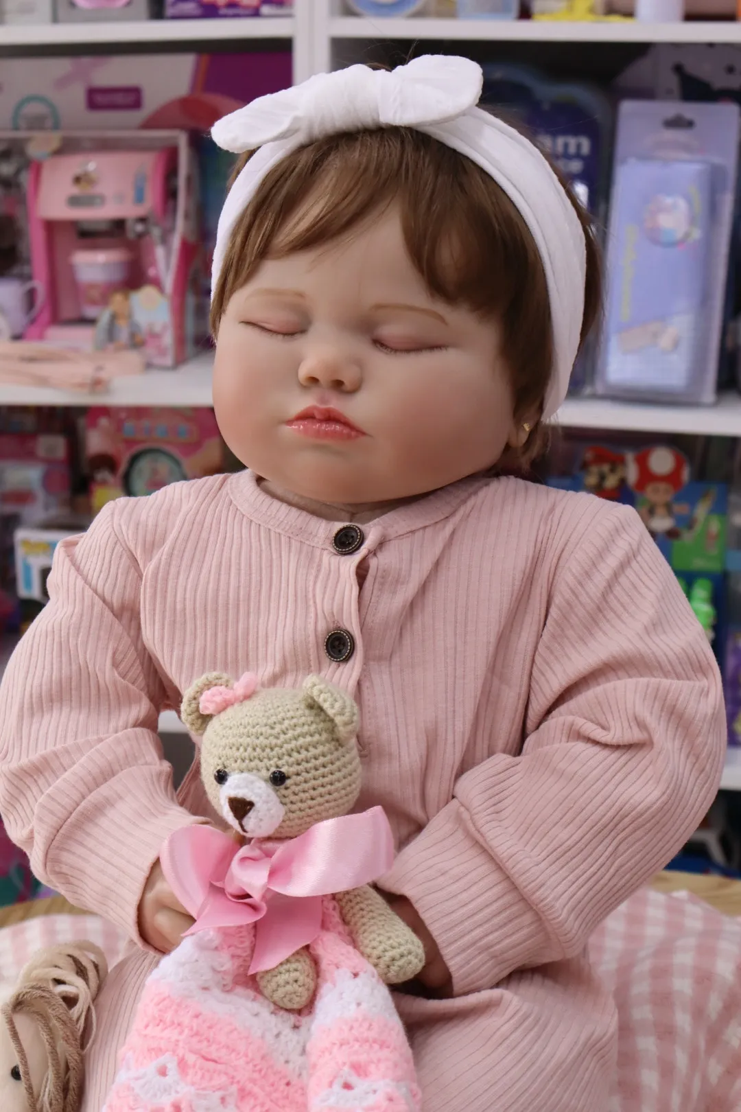 Bebe Reborn Ann Rosada Toddler