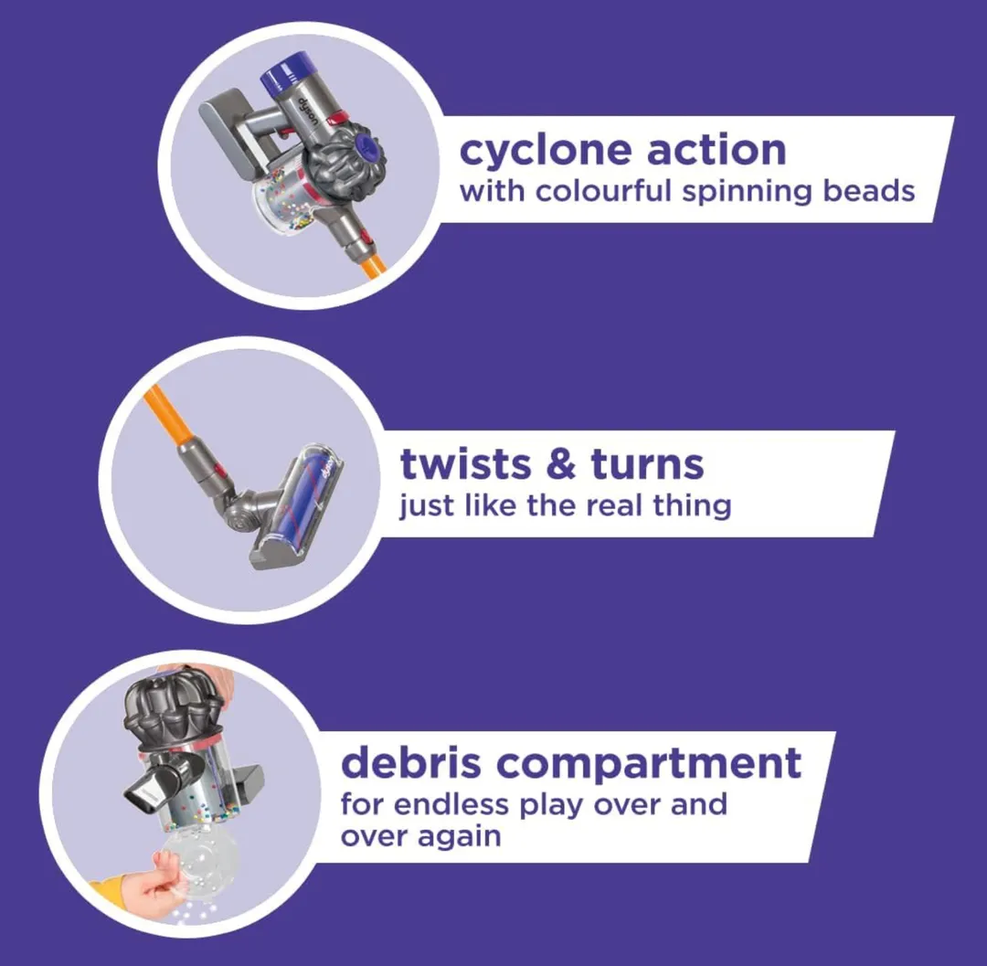 Aspiradora Inalámbrica Casdon Dyson | Interactiva