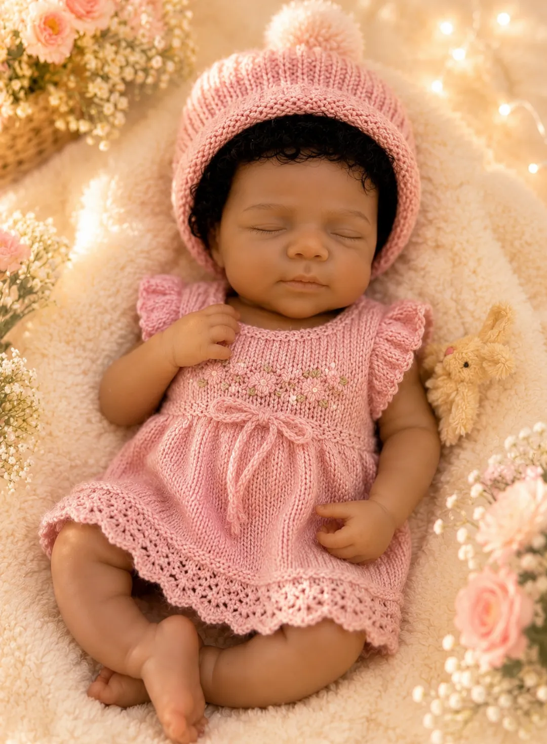 Bebe Reborn Aura Morena Platino